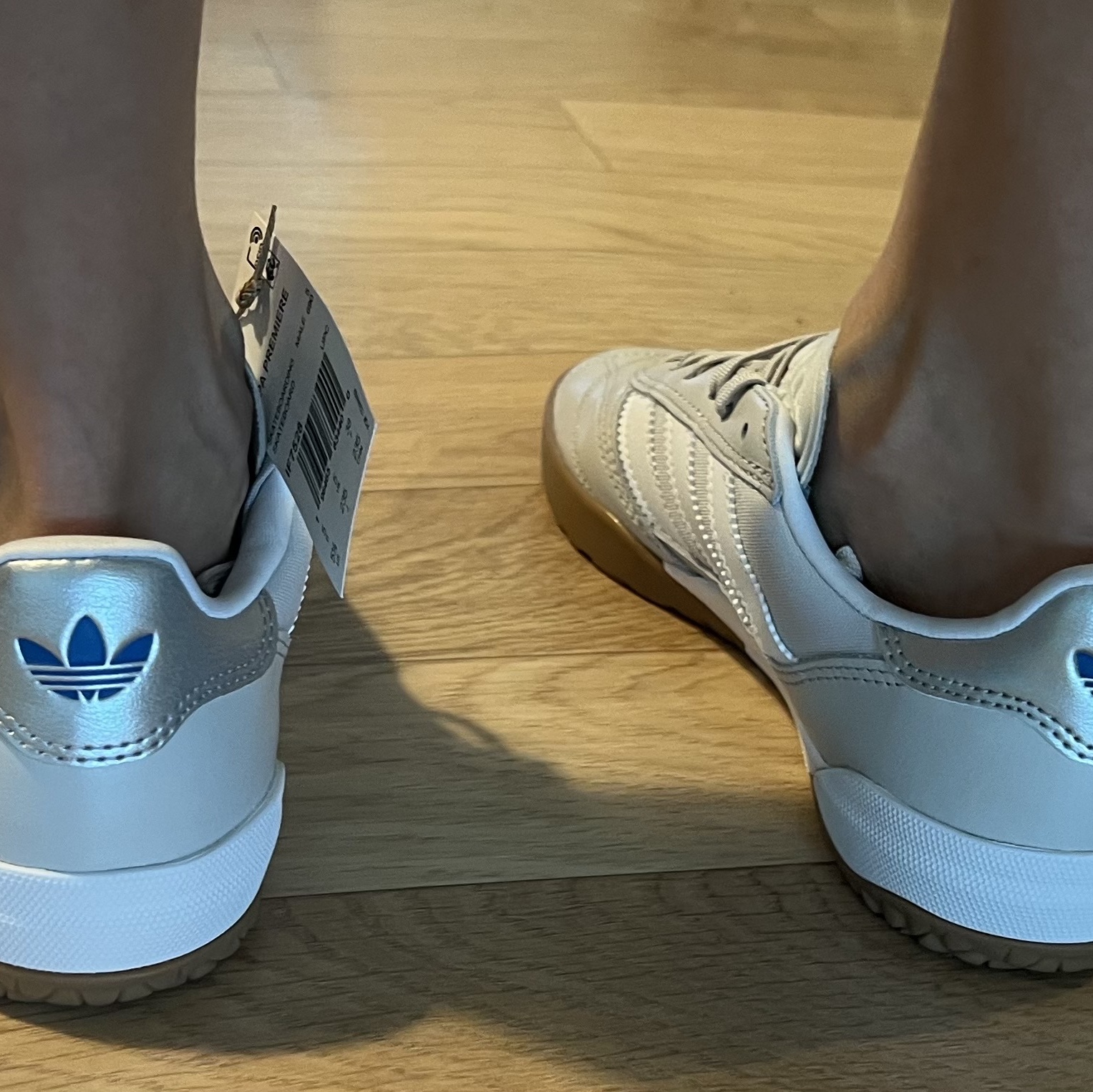Adidas Copa Premiere Grey Cloud White 착용 스타일 - 2