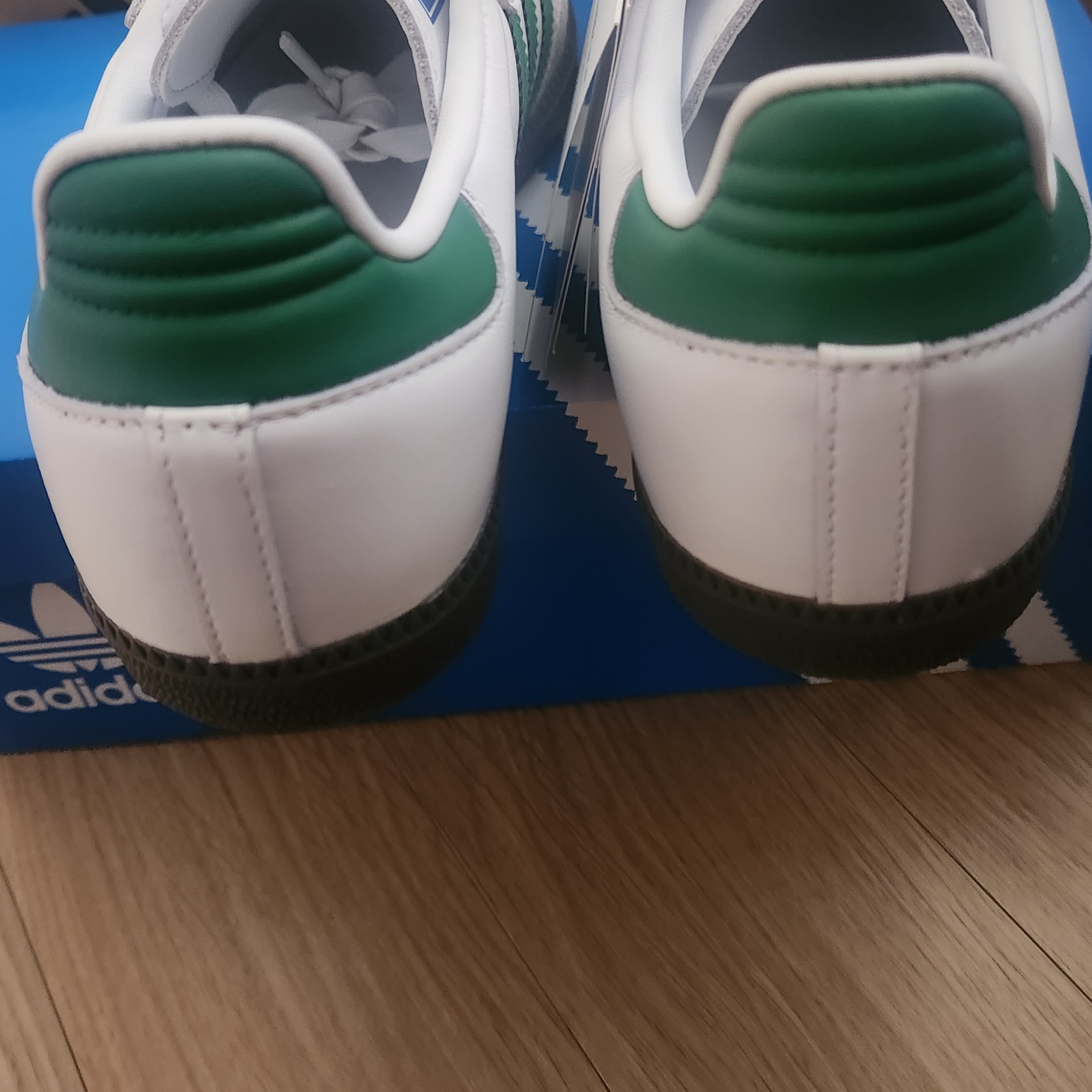 Adidas Samba OG White Green 착용 스타일 - 4