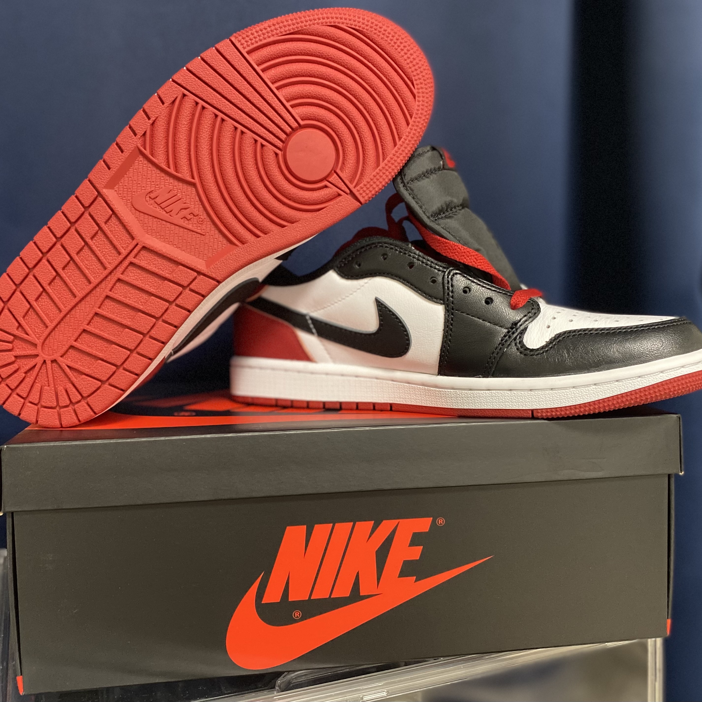 Jordan 1 Retro Low OG Black Toe 착용 스타일