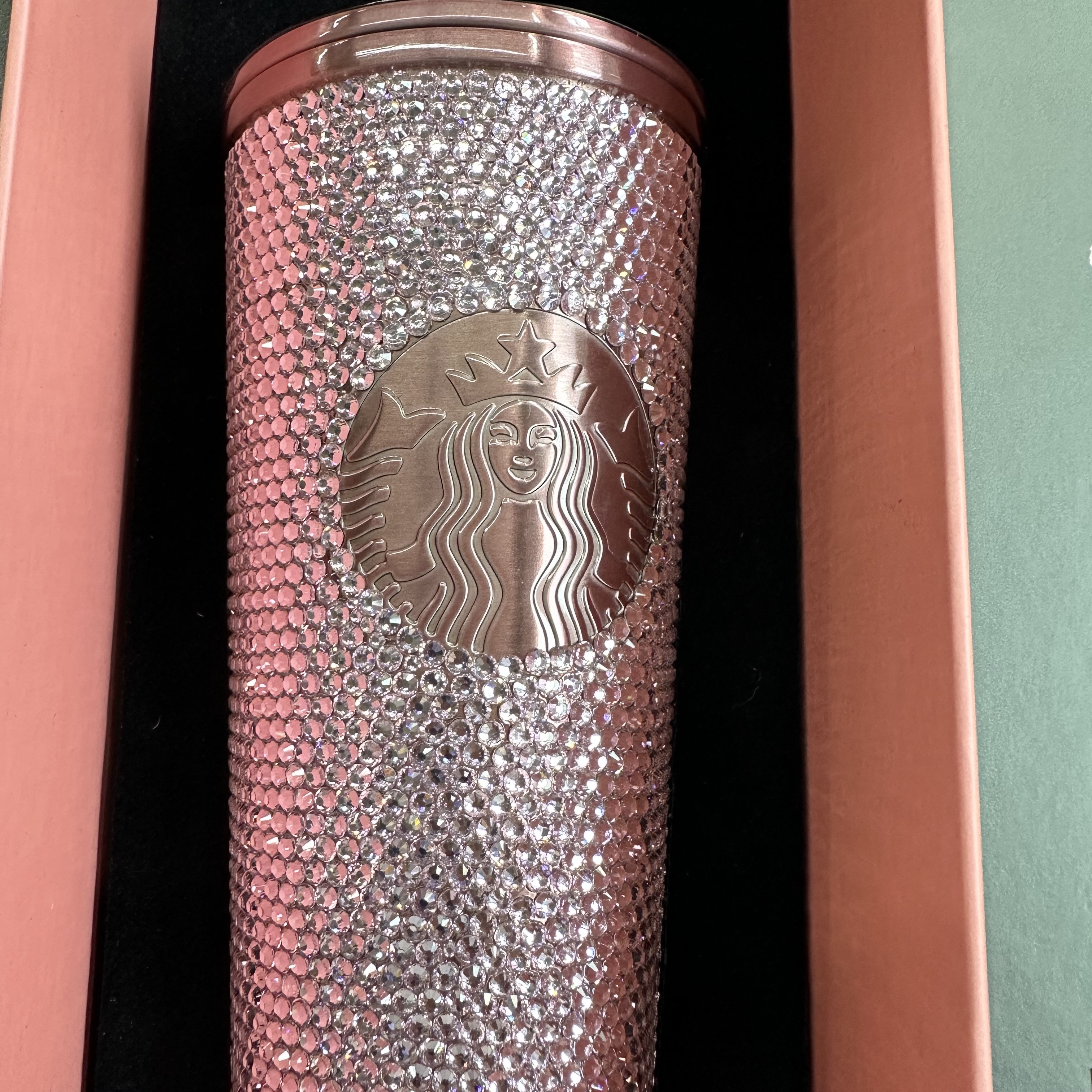 Starbucks x Blackpink SS Linestone Cold Cup 473ml 착용 스타일