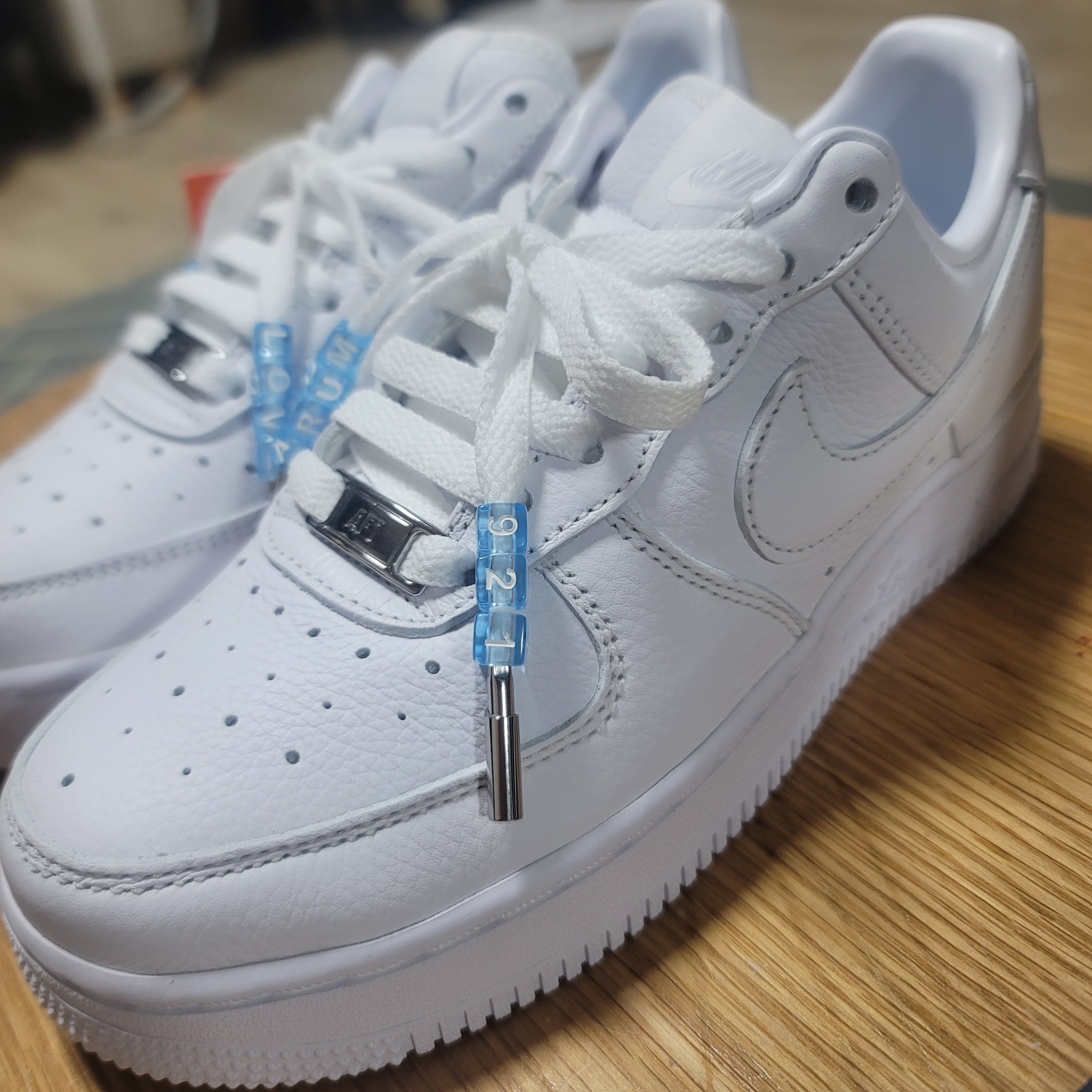 Nike x Drake Nocta Air Force 1 Low SP Certified Lover Boy White 착용 스타일 - 1