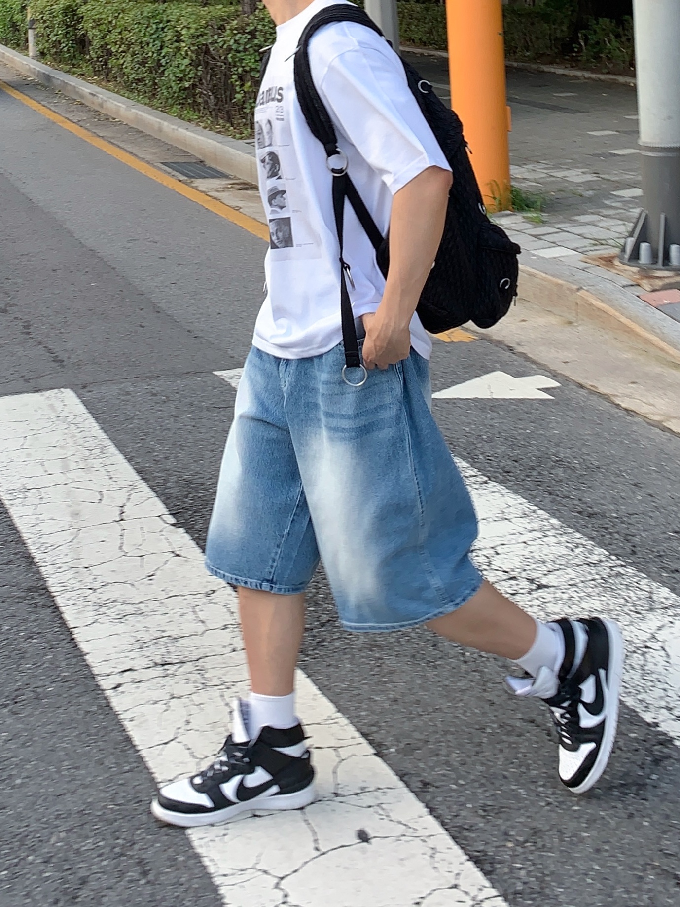 Nike x Ambush Dunk High Black 착용 스타일 - 5
