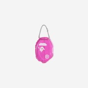 BAPE Ape Head Coin Case M Pink