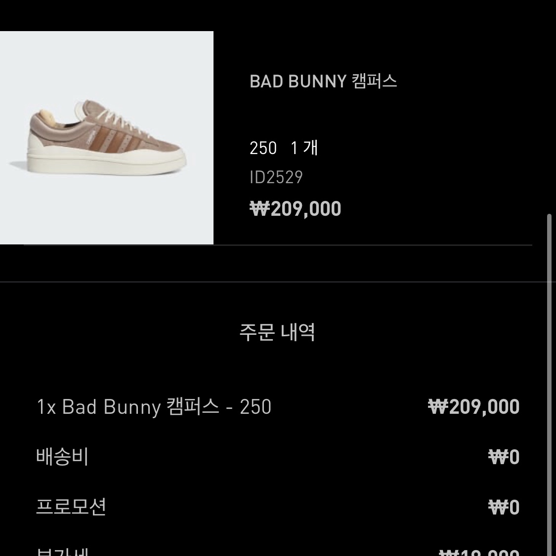 Adidas x Bad Bunny Campus Supplier Color White 착용 스타일