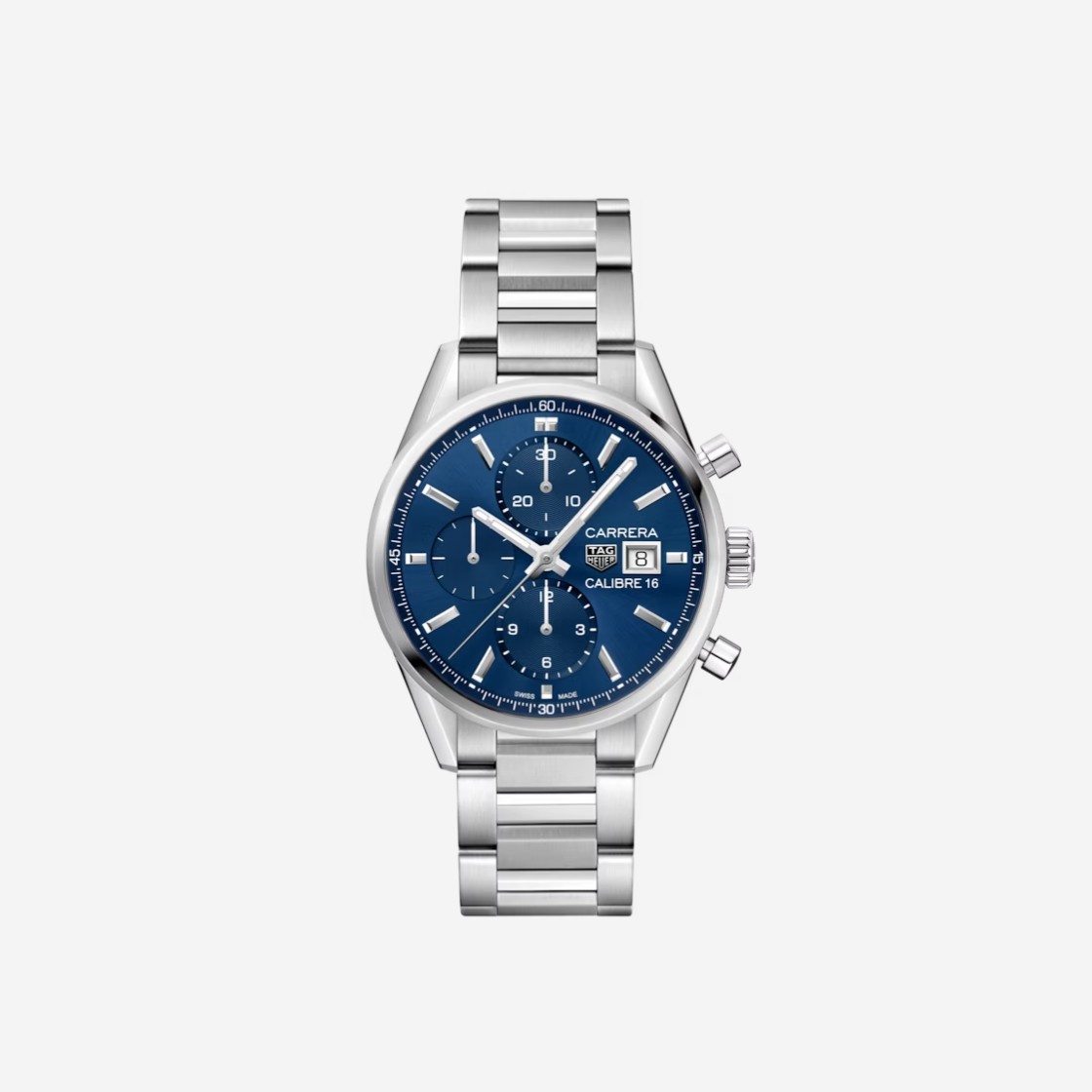 TAG Heuer Carrera Calibre 16 Automatic Chronograph Steel Blue 상세 이미지 1