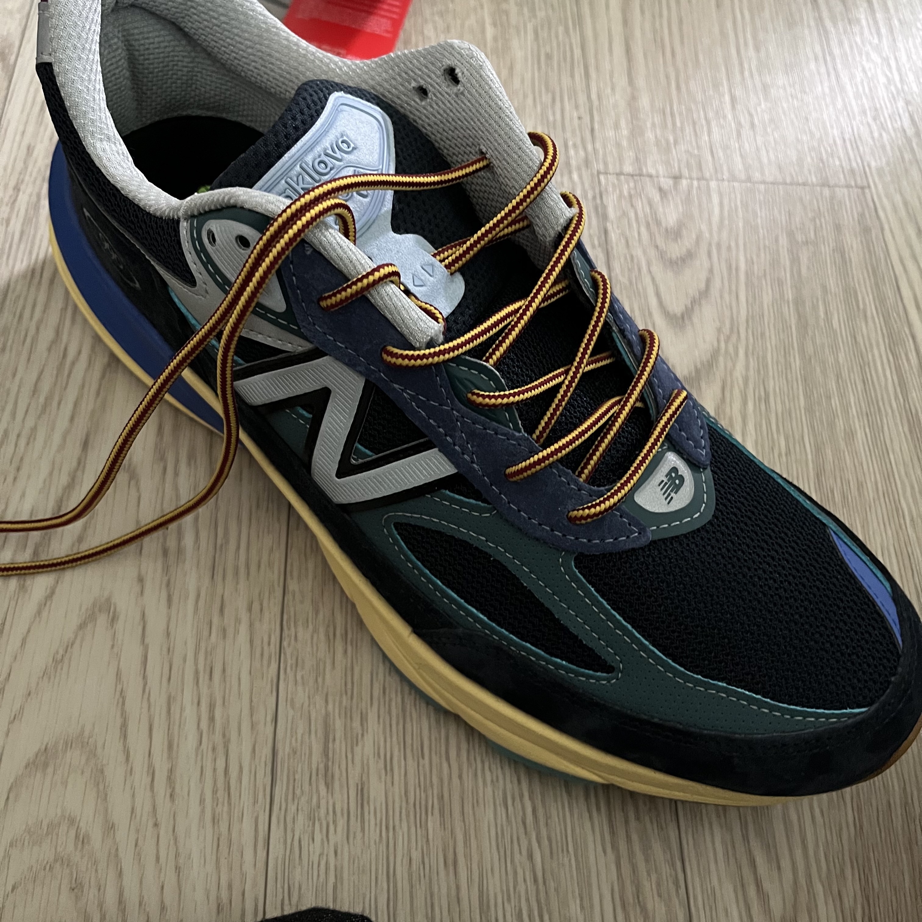 New Balance x Action Bronson 990v6 Made in USA Lapis Lazuli 착용 스타일