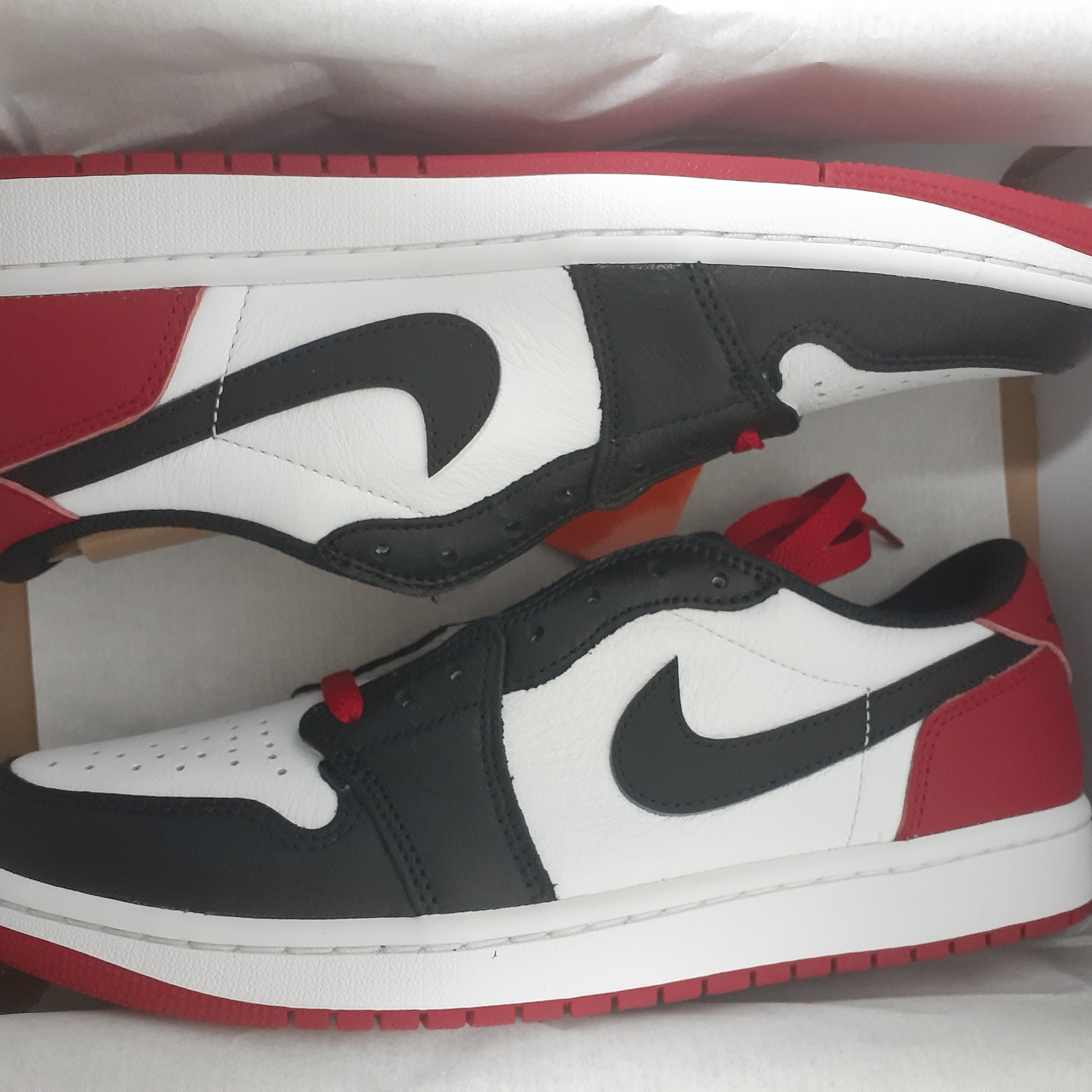 Jordan 1 Retro Low OG Black Toe 착용 스타일