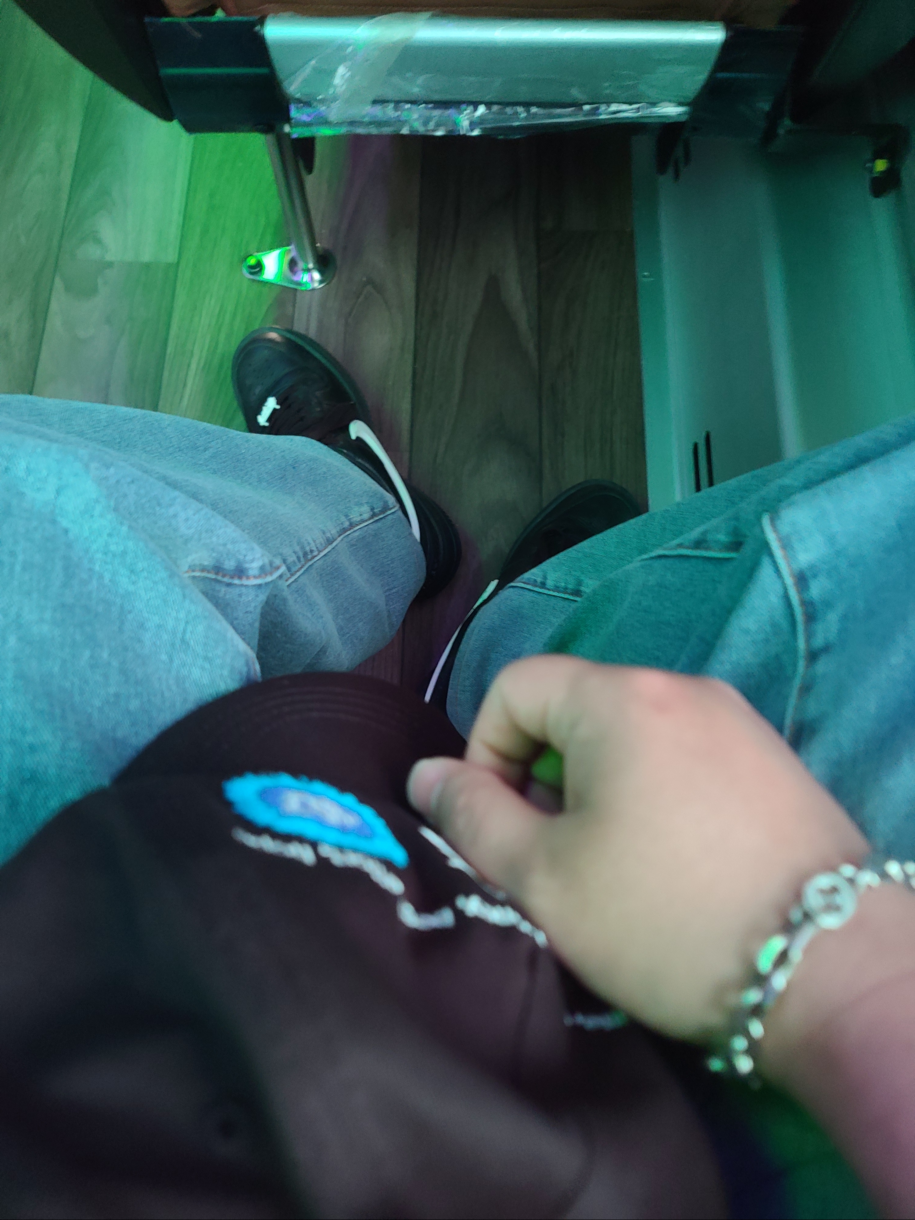 Nike x Ambush Air Force 1 Low SP Black, Gucci Interlocking G Bracelet Silver 착용 스타일