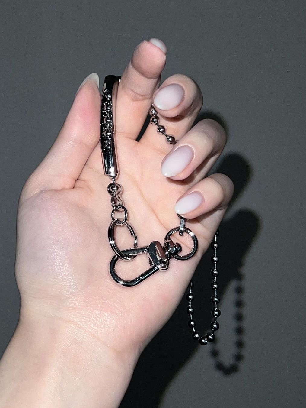 Sentiments No.251 Necklace Silver, Sentiments No.251 Necklace Mix 착용 스타일 - 1
