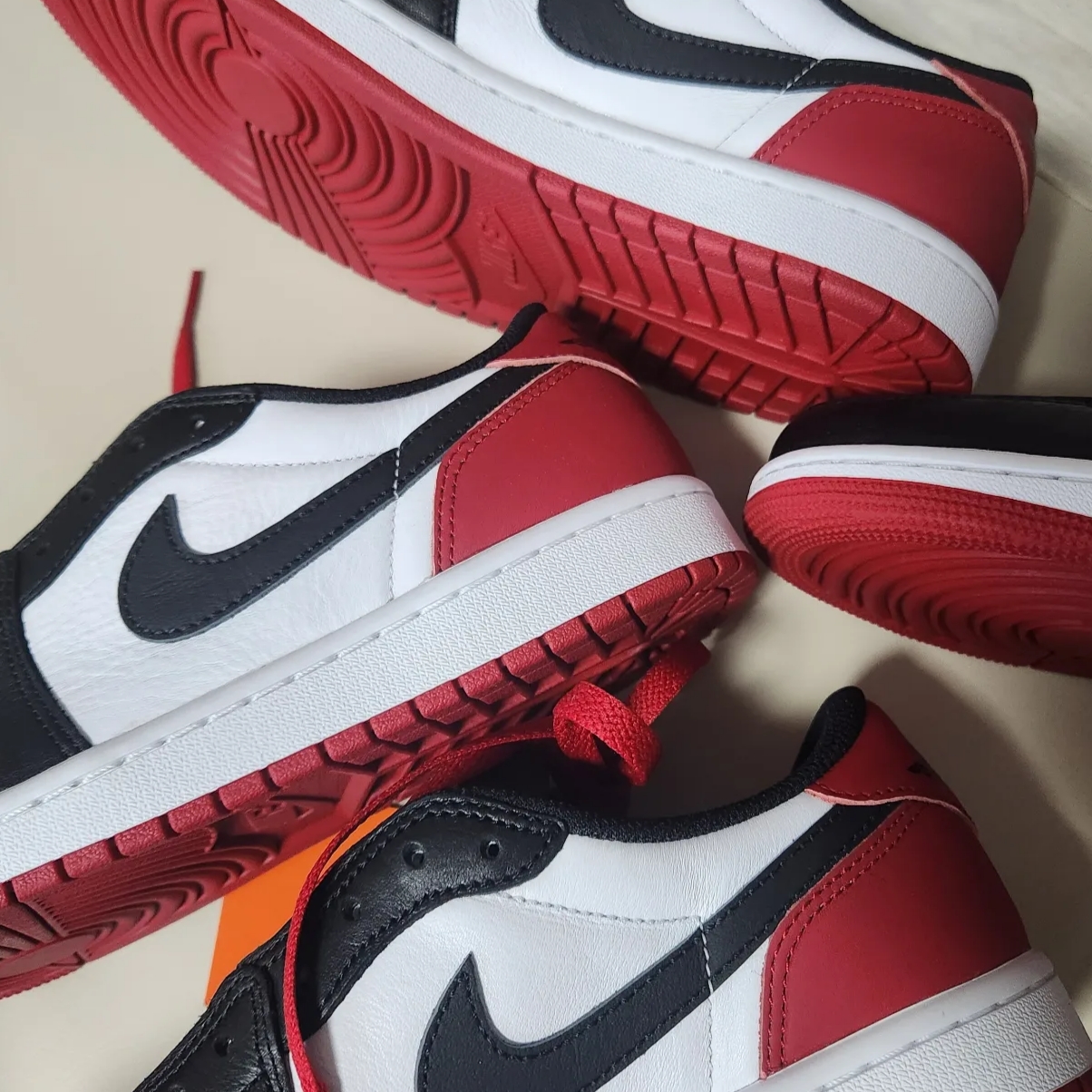 Jordan 1 Retro Low OG Black Toe 착용 스타일