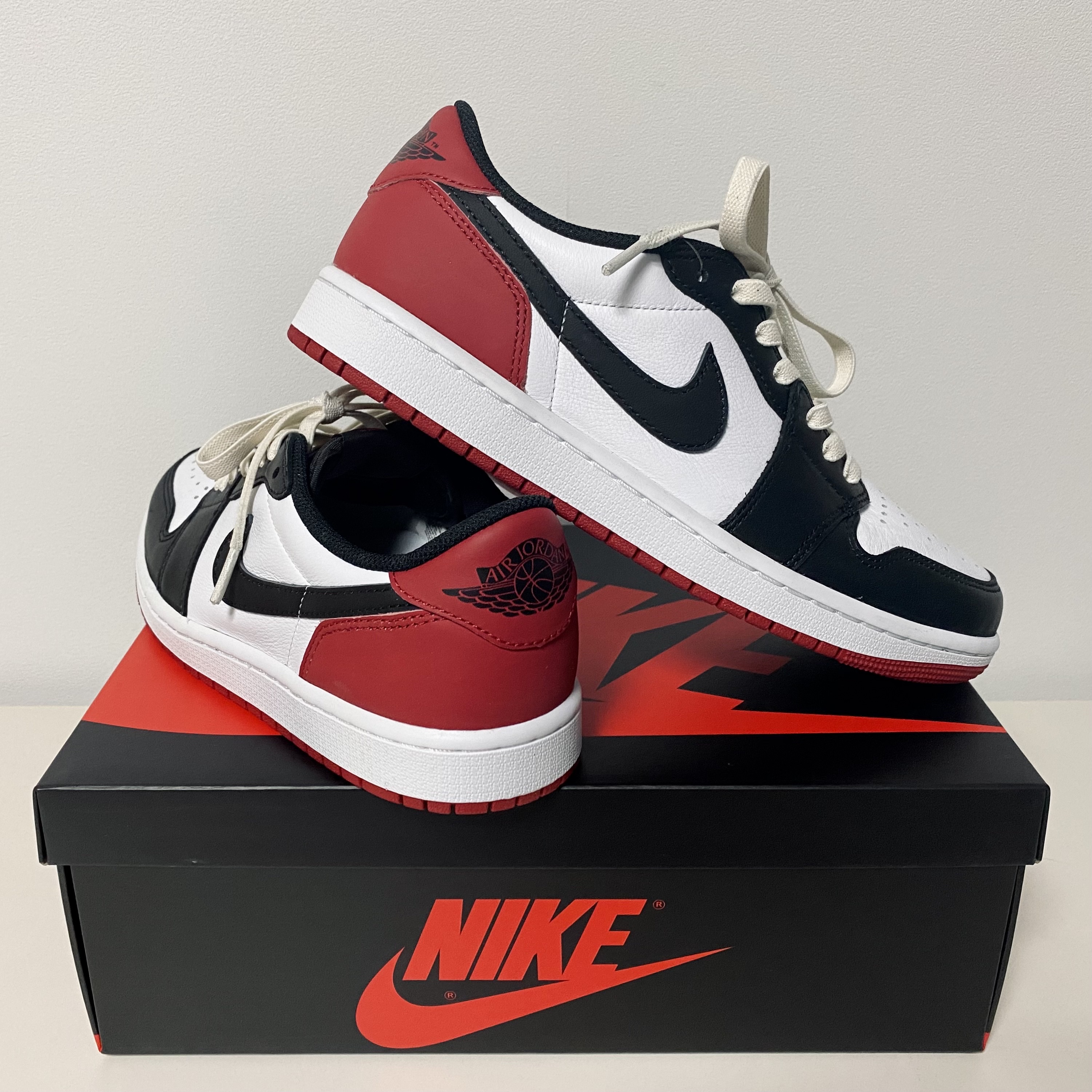Jordan 1 Retro Low OG Black Toe 착용 스타일