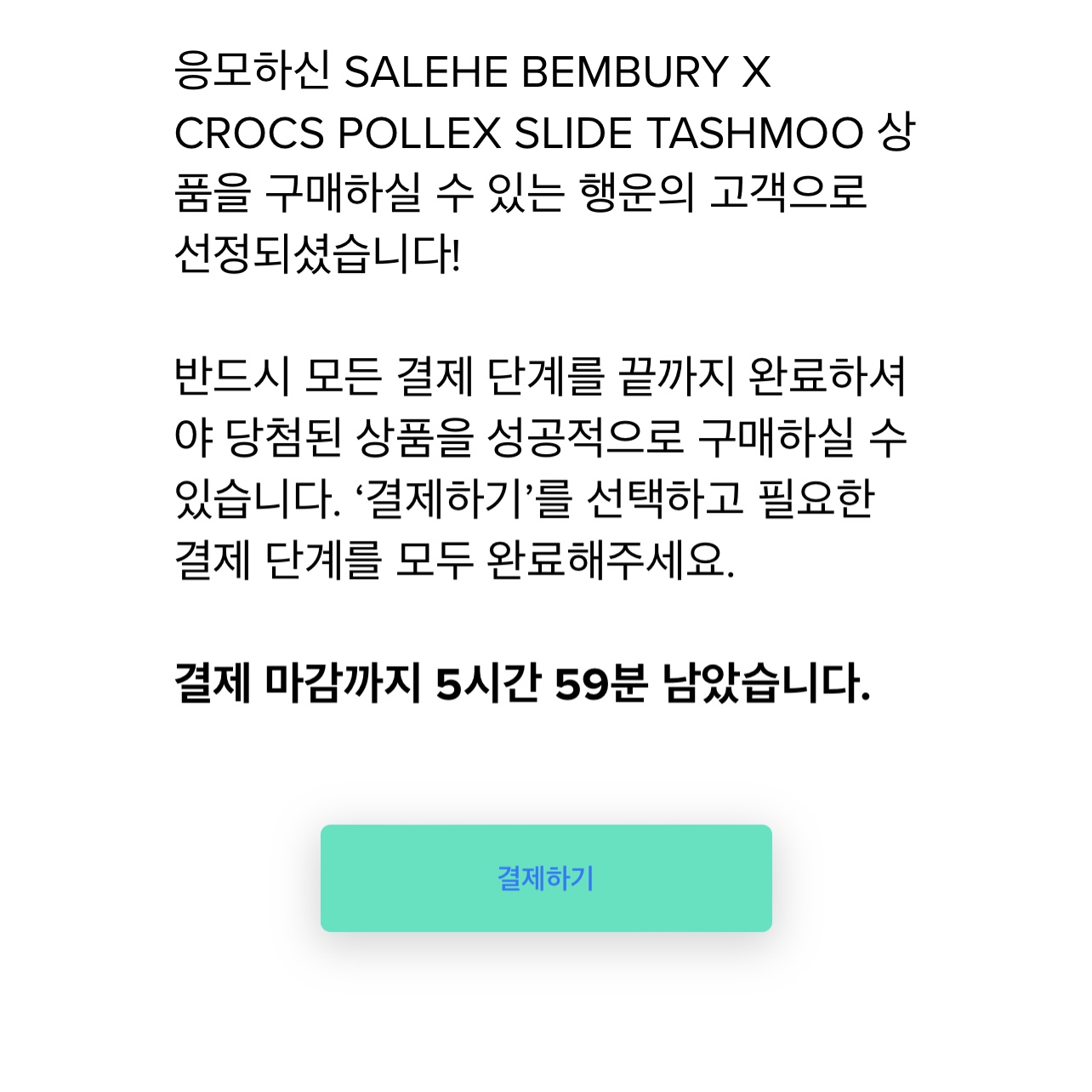 Crocs x Salehe Bembury Pollex Slide Tashmoo 착용 스타일