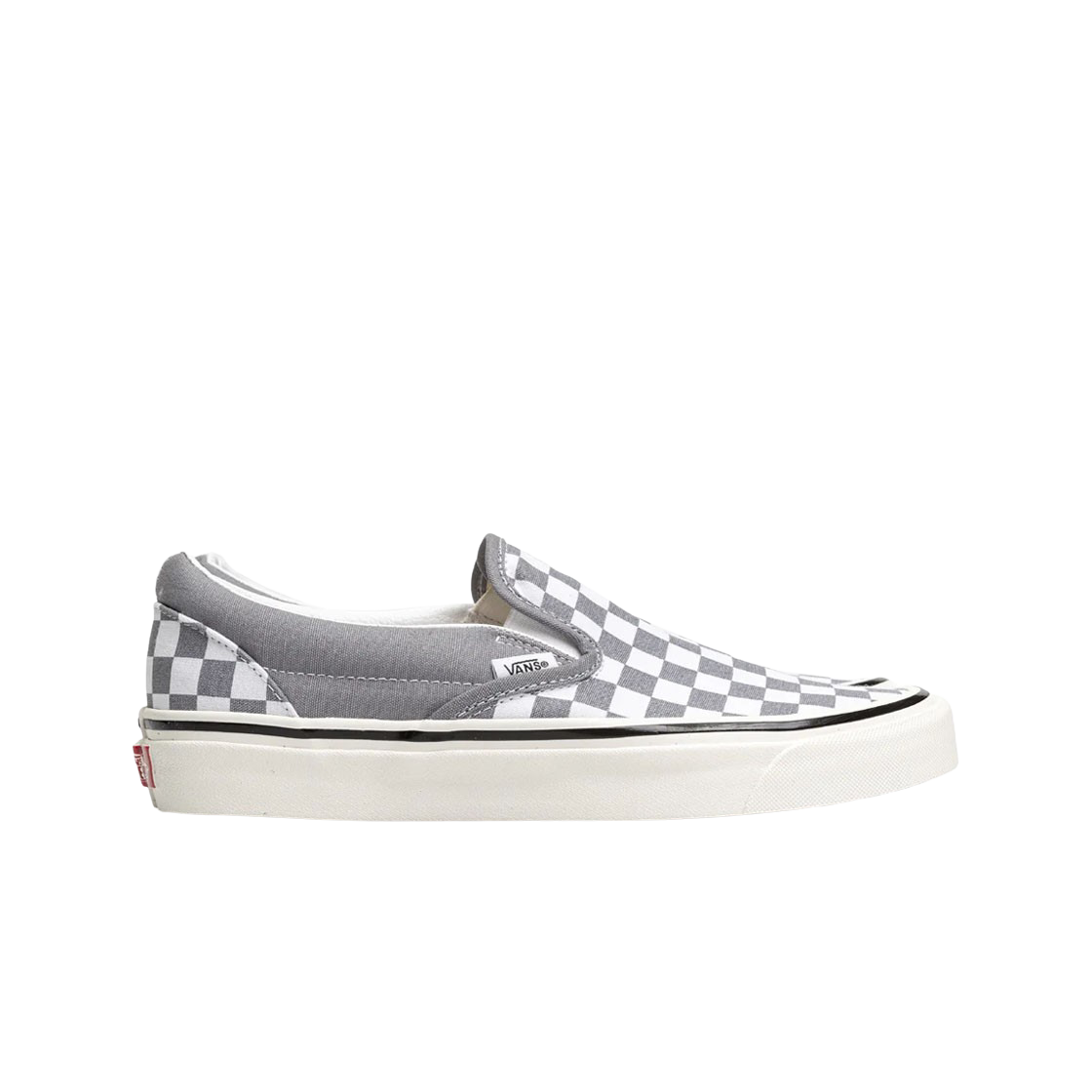 Pure white checkered vans shop