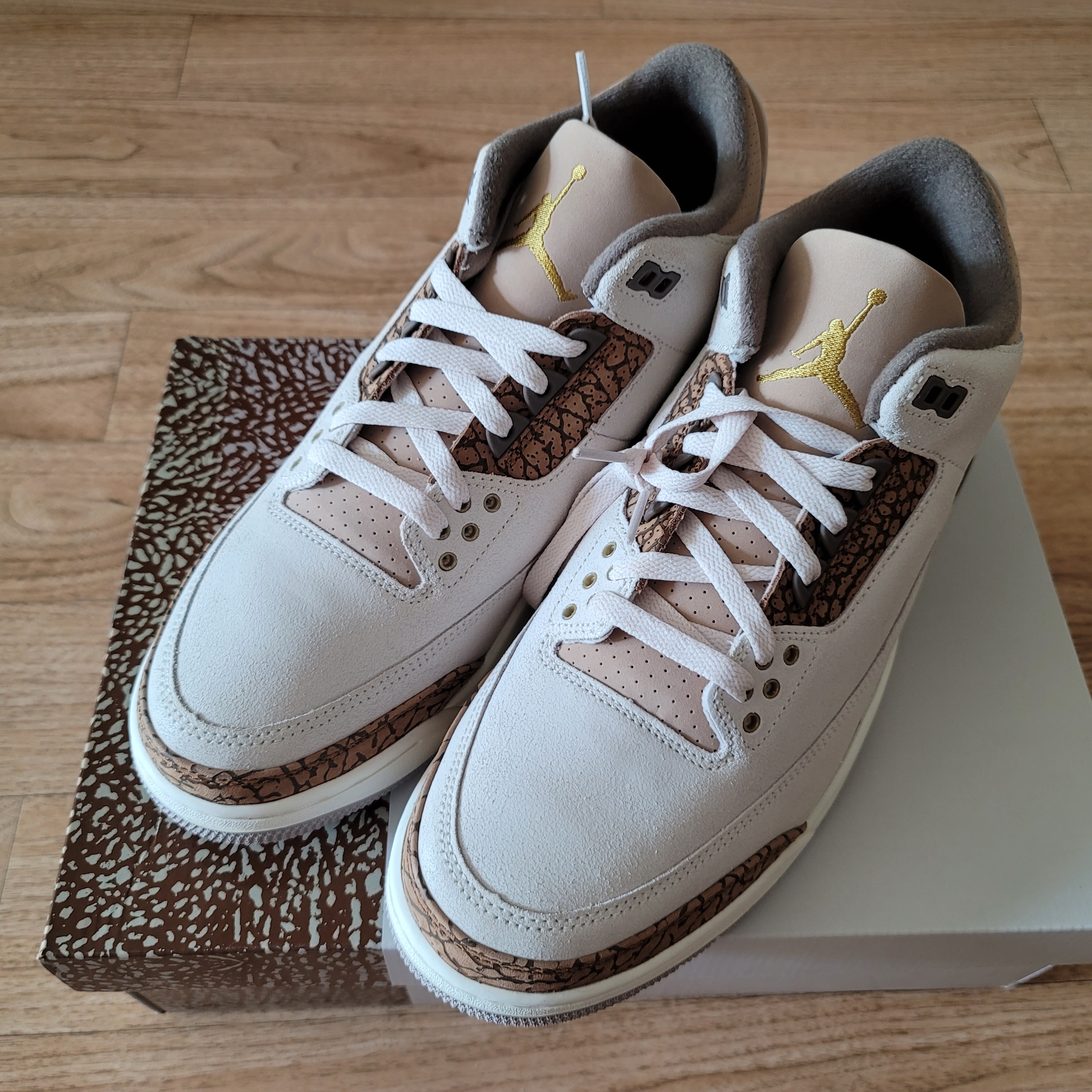 Jordan 3 Retro Orewood Brown 착용 스타일 - 1