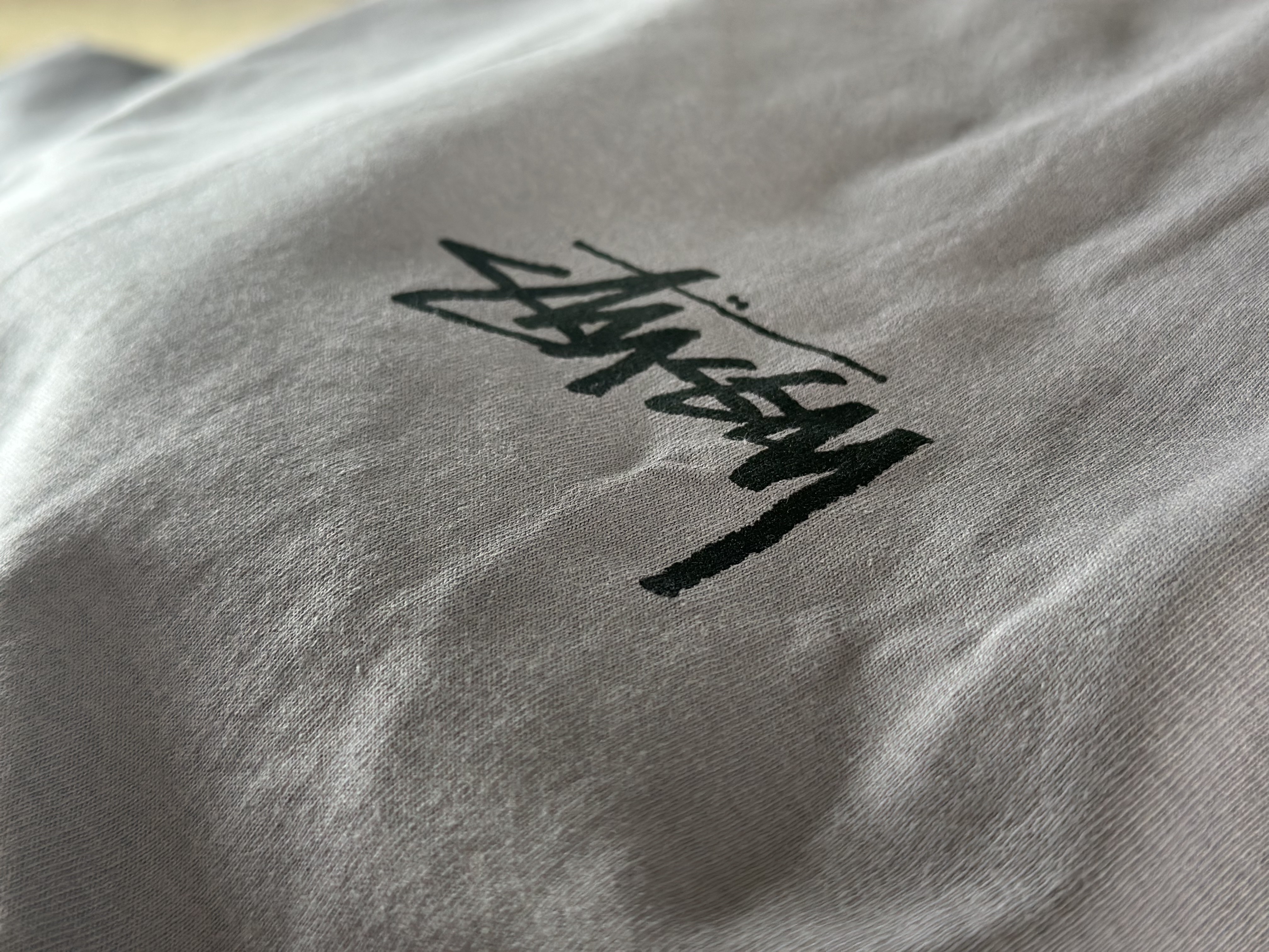 Stussy Kittens T-Shirt Mauve 착용 스타일 - 2