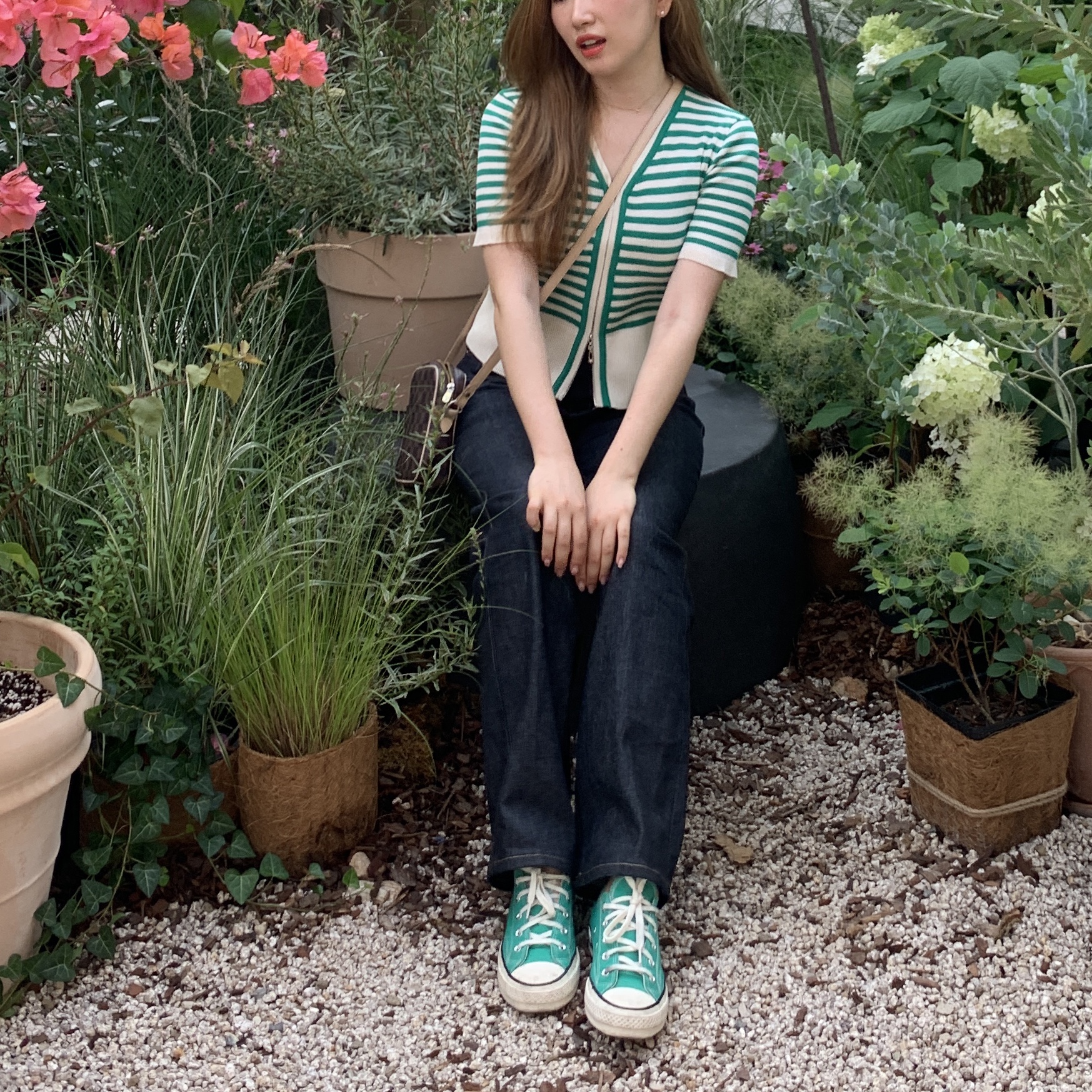 Converse Chuck 70 Ox Malachite 착용 스타일 - 2
