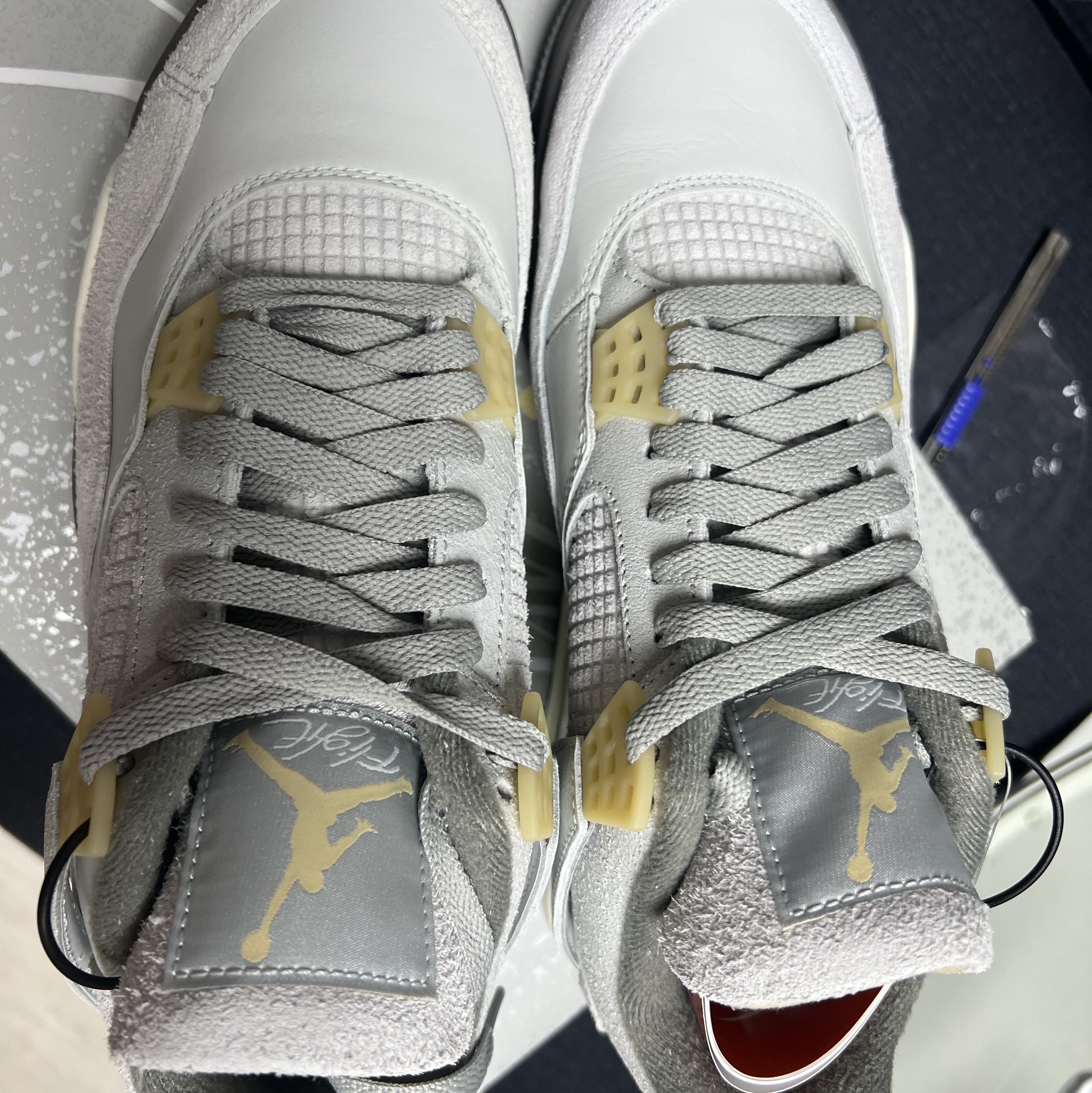 Jordan 4 Retro SE Craft 착용 스타일 - 1