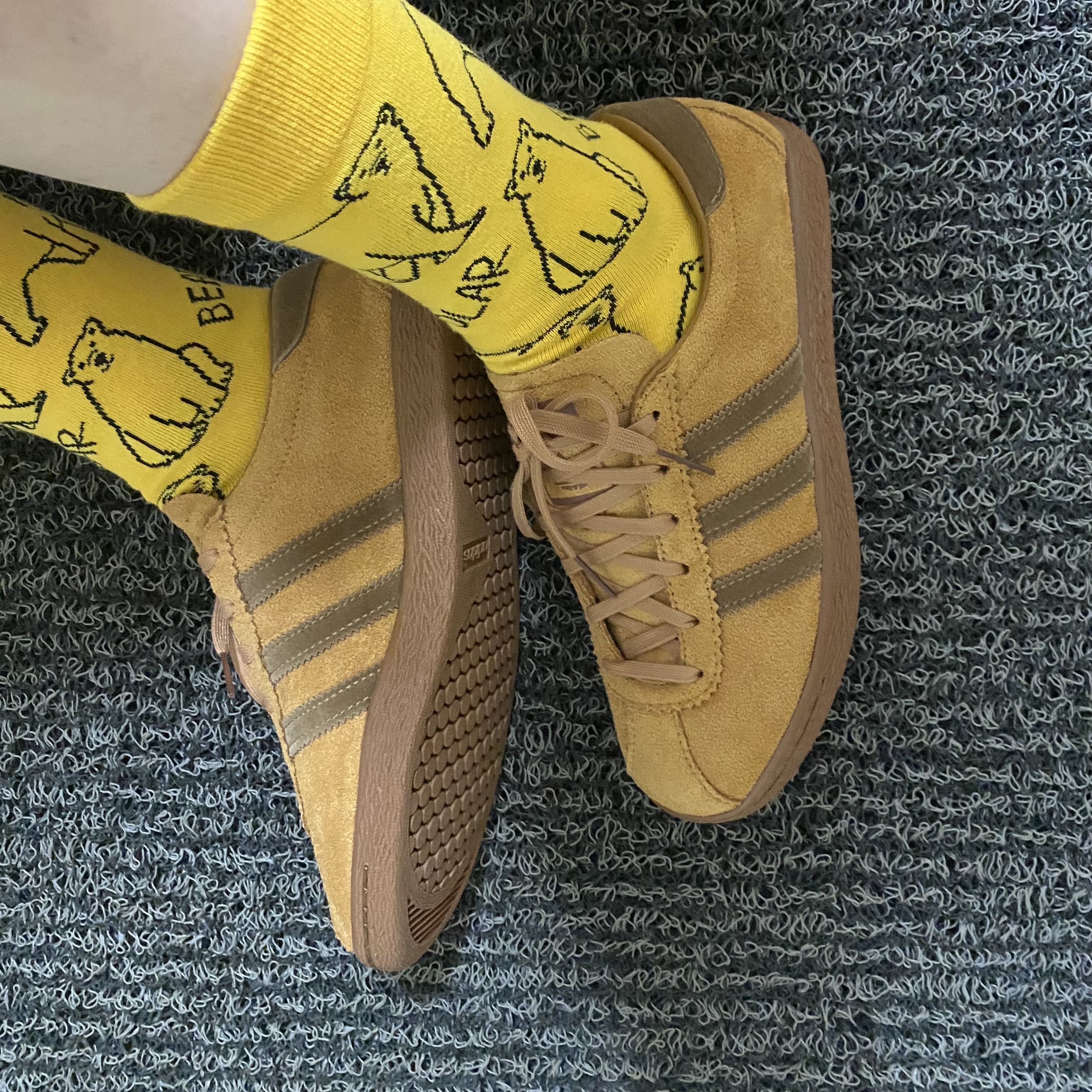 Adidas Tobacco Gruen Mesa Brown Desert 착용 스타일