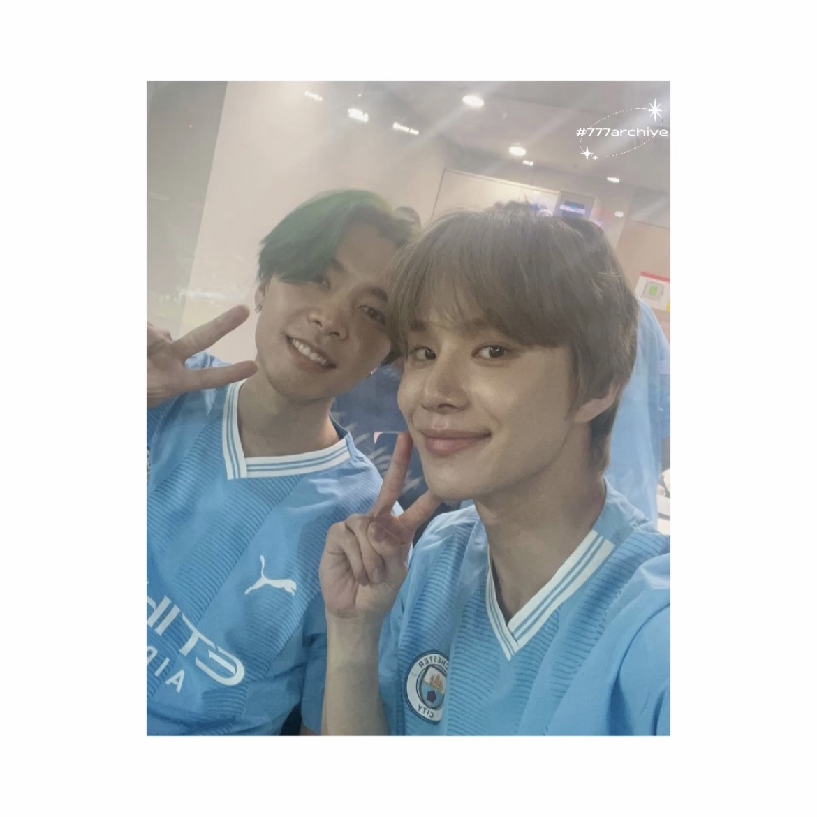 Puma Manchester City 2023/24 Home Jersey Team Light Blue (Non Marking Ver.) 착용 스타일 - 1