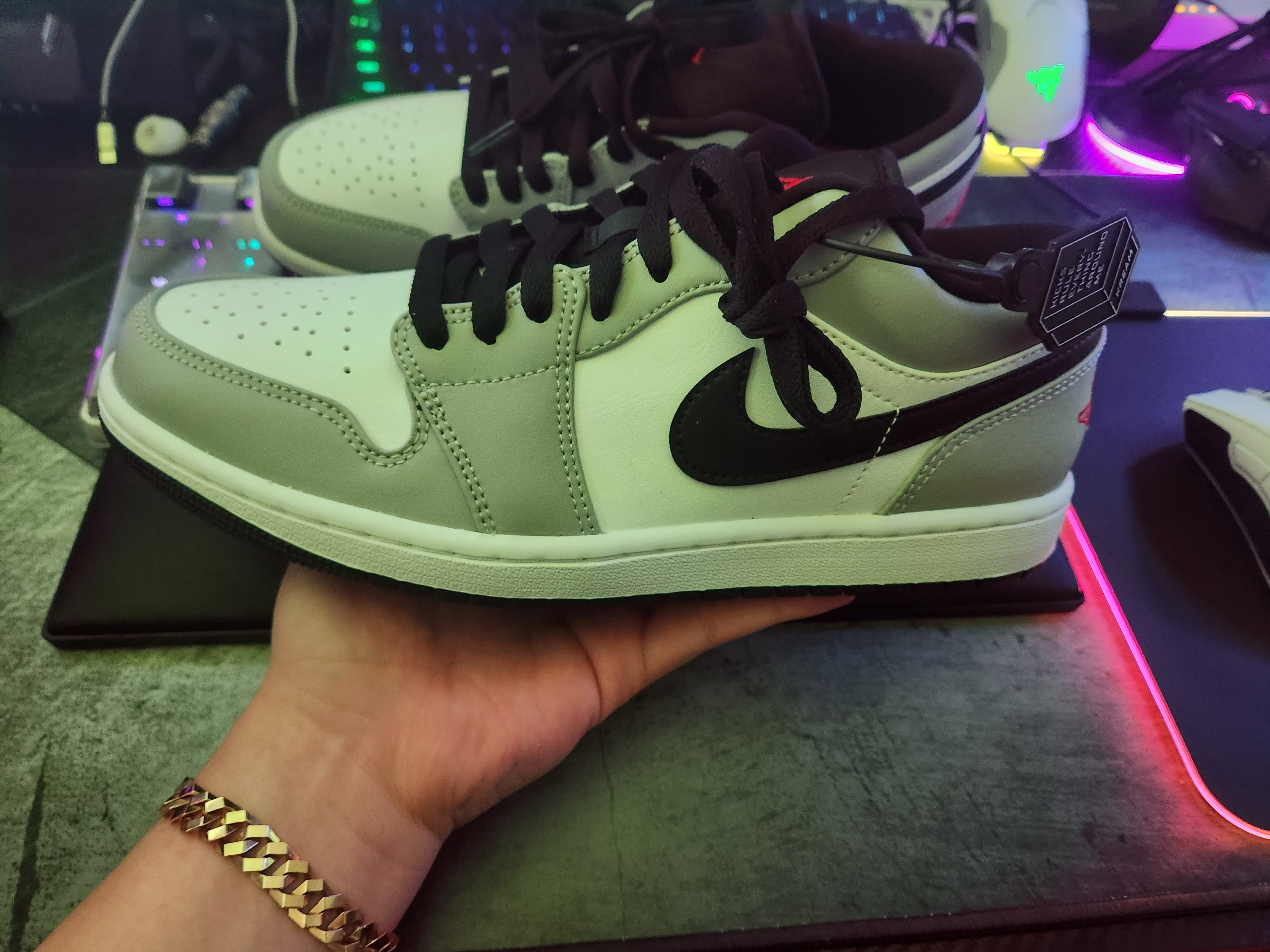 Jordan 1 Low Light Smoke Grey 착용 스타일 - 1