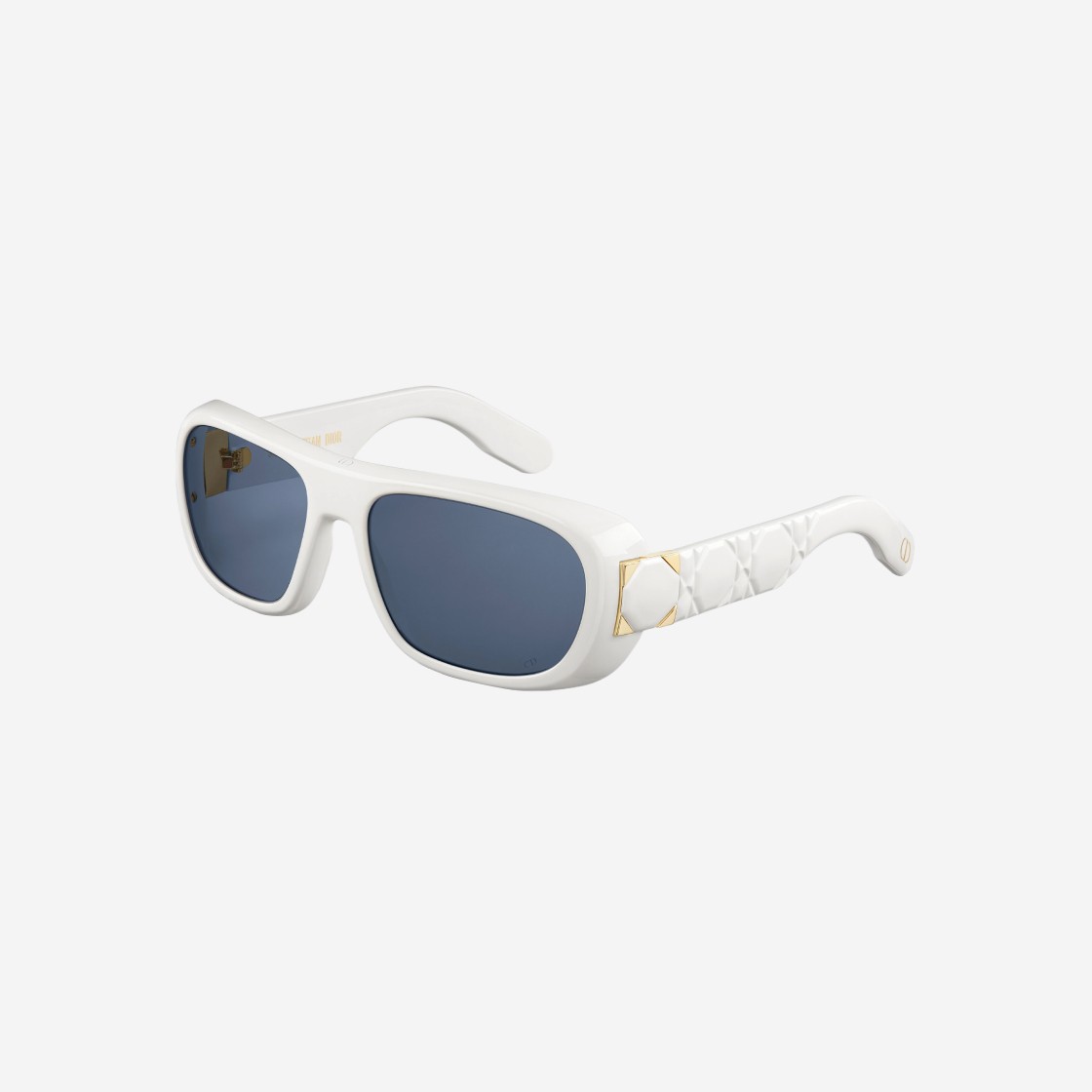 (W) Dior Lady 95.22 S1I Rectangular Sunglasses White 상세 이미지 1