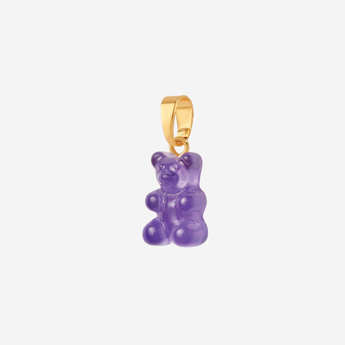 Crystal Haze Nostalgia Bear with Classic Connector Gold Plum 상세 이미지 1