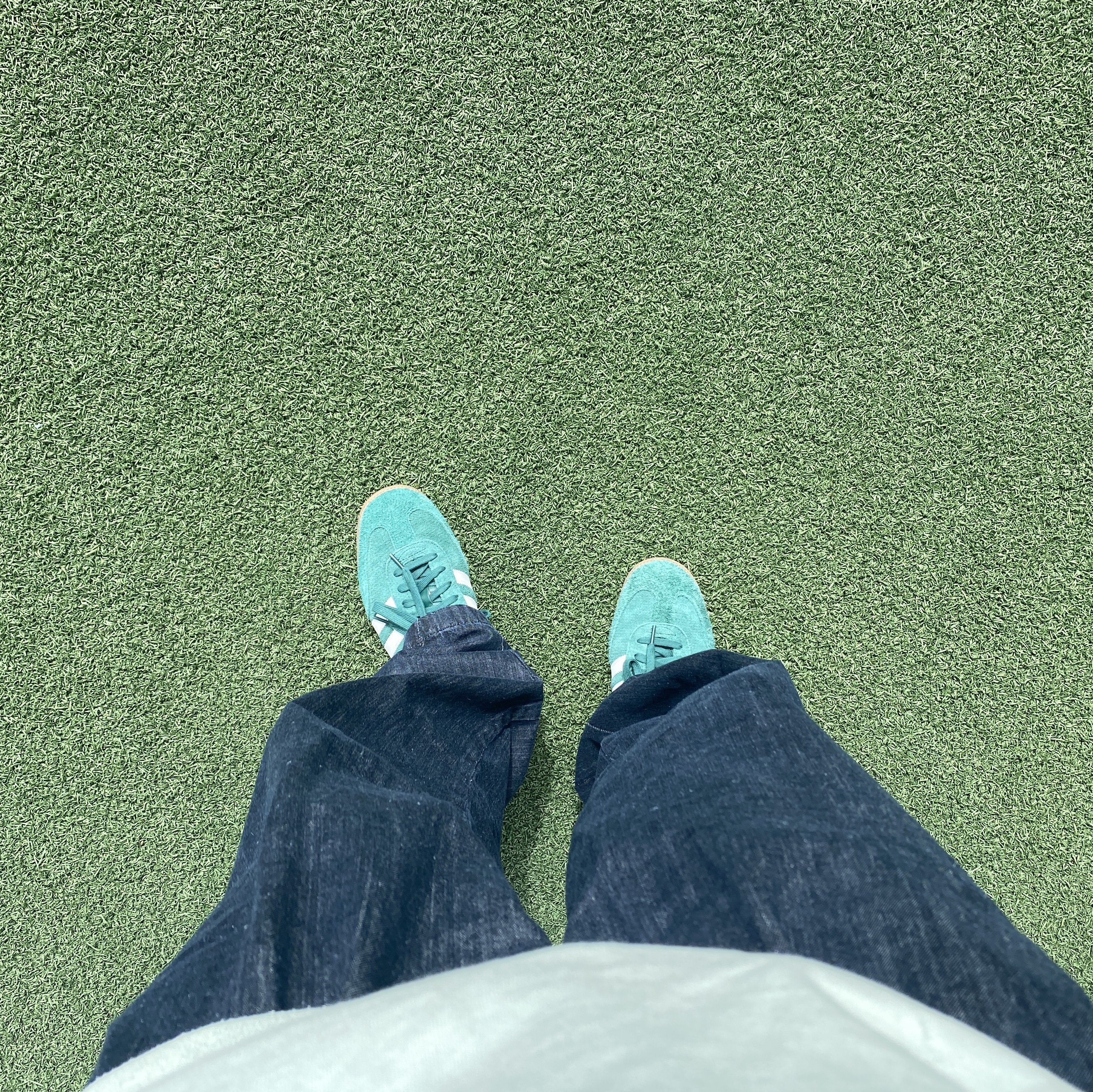 Adidas Samba OG Collegiate Green 착용 스타일