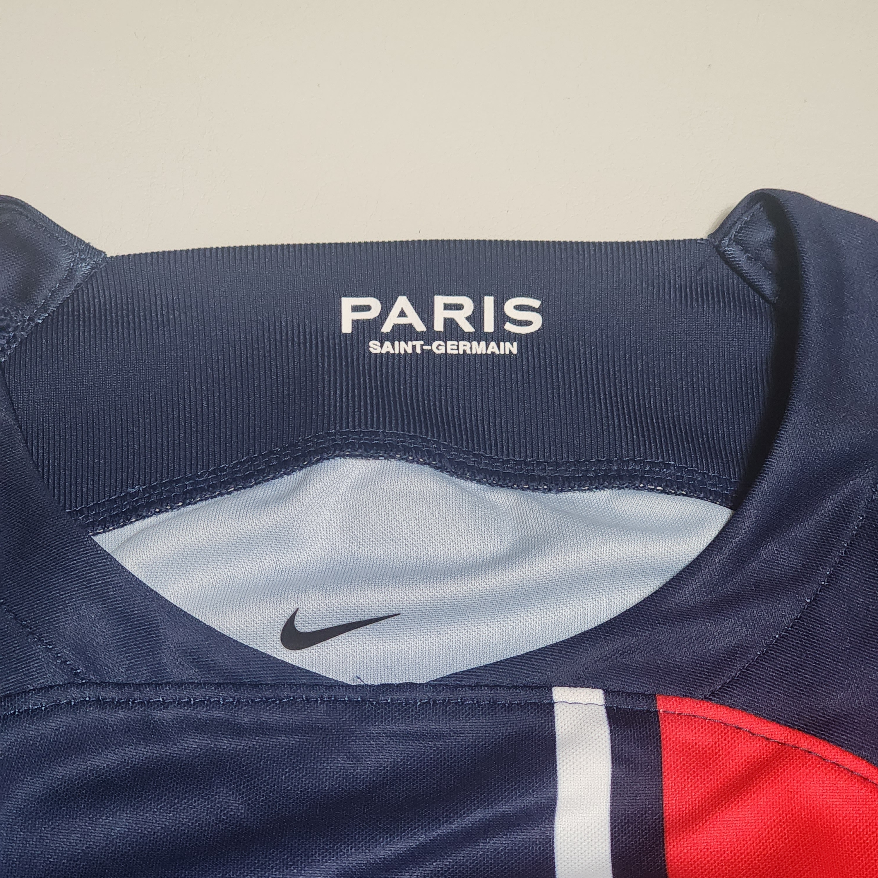Nike Paris Saint-Germain 2023/24 Dri-Fit Stadium Home Jersey Midnight Navy (Non Marking Ver.) 착용 스타일 - 2