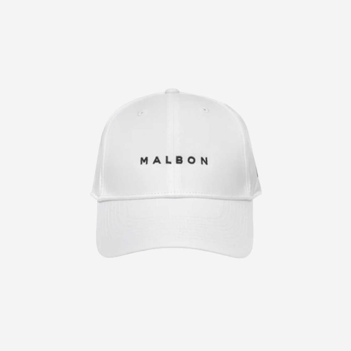 Malbon Golf x Nike Dri-Fit Structured Club Cap White 상세 이미지 1