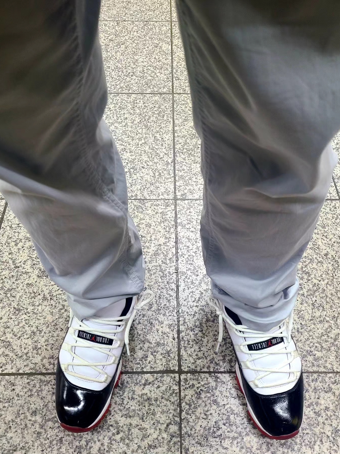 Jordan 11 Retro Low Concord Bred 착용 스타일