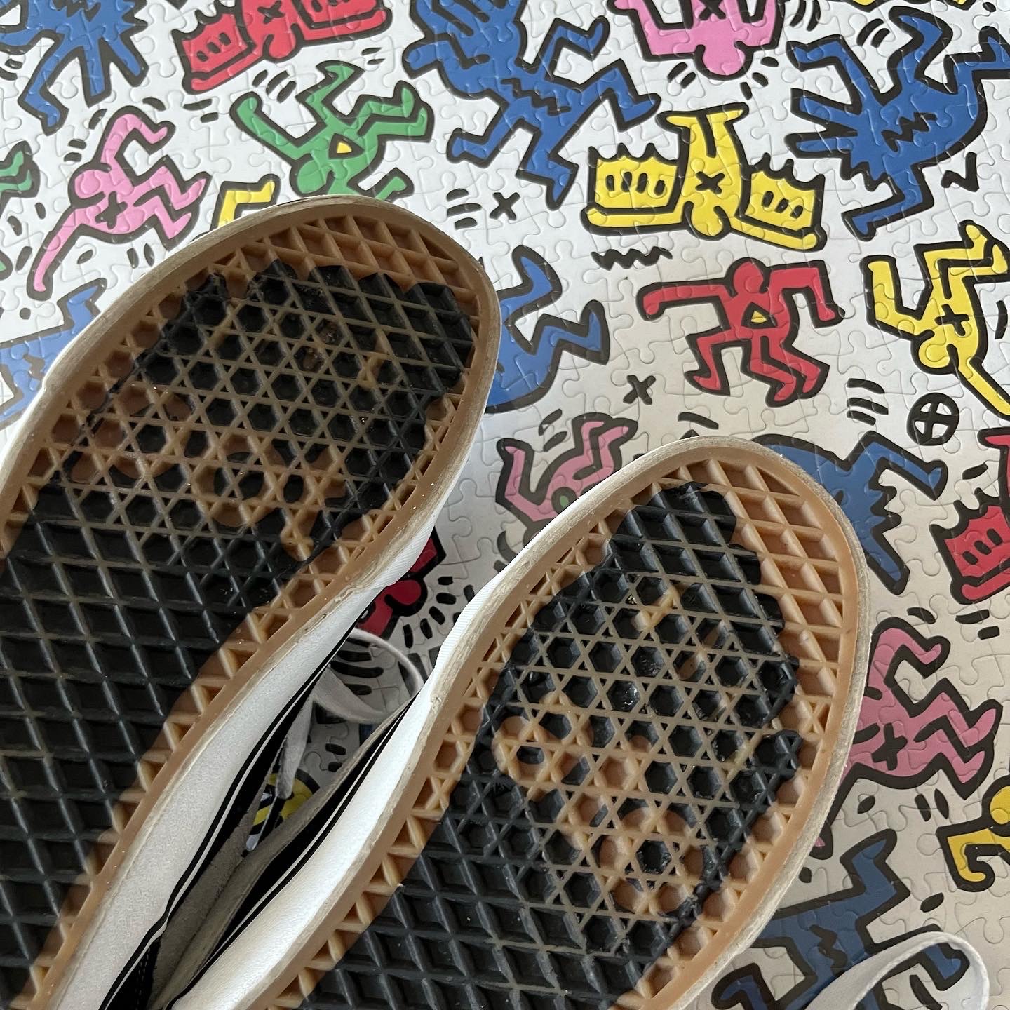 Vans Vault x Imran Potato Knu-Skool VR3 LX Black White 착용 스타일 - 2