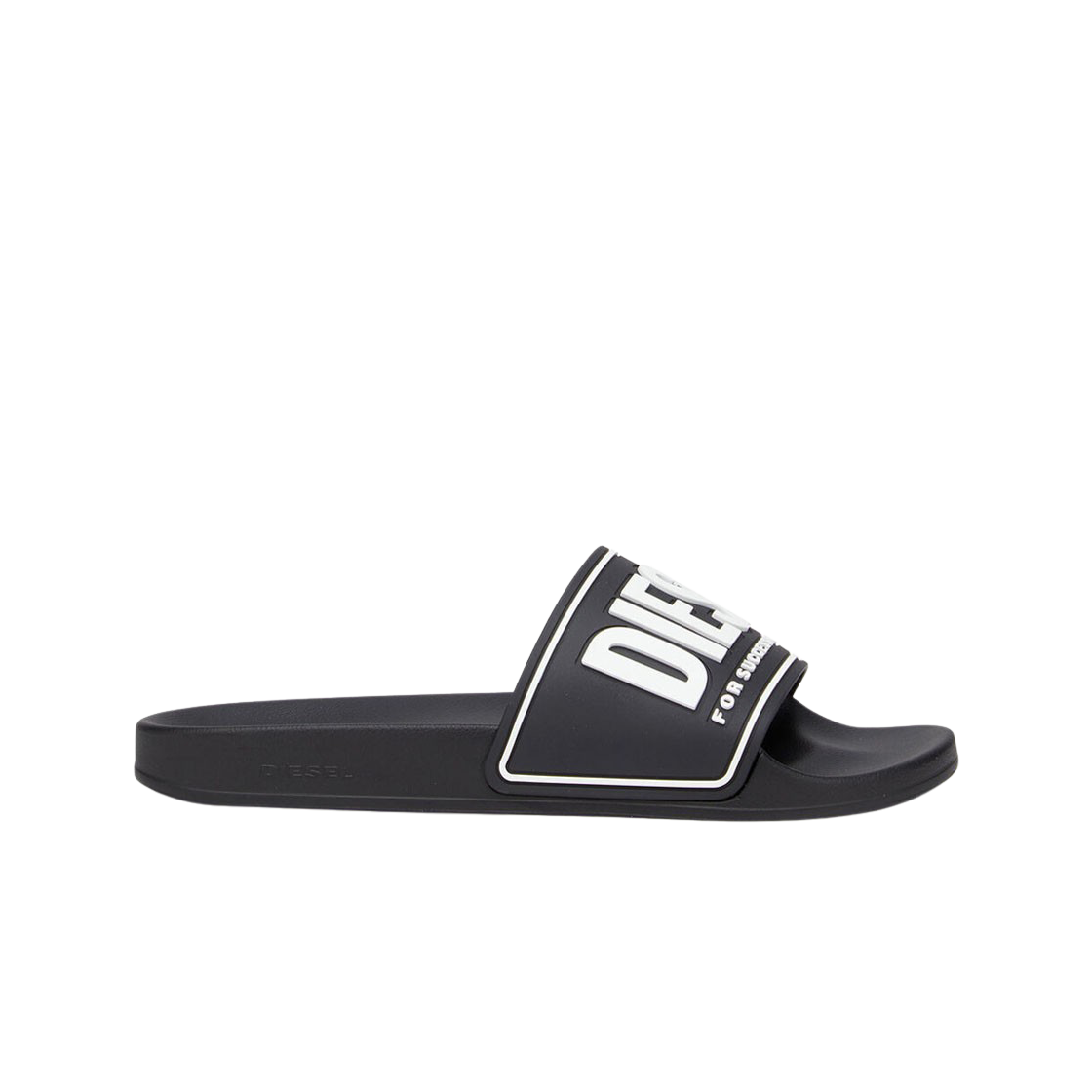 디젤 Sa-마이애미 CC 풀 슬라이드 블랙(Diesel Sa-Mayemi CC Pool Slides Black)