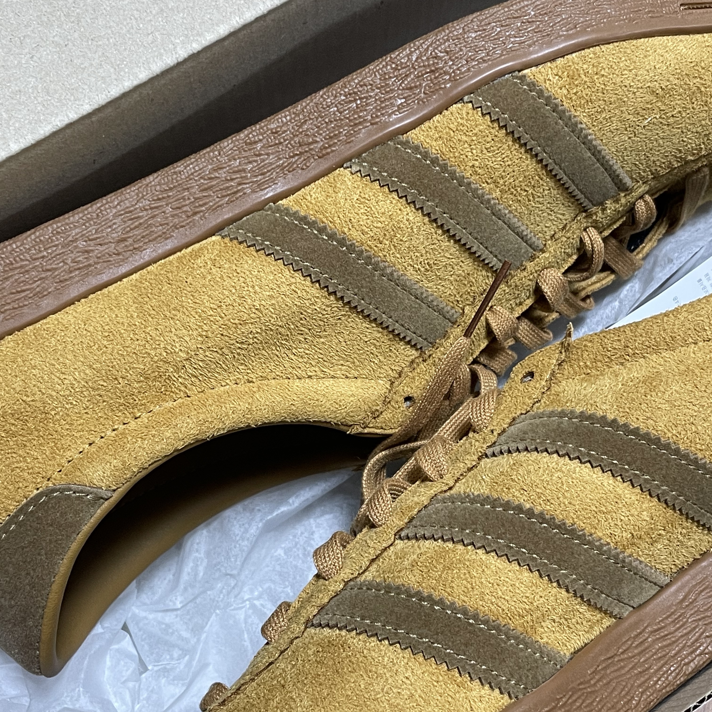 Adidas Tobacco Gruen Mesa Brown Desert 착용 스타일 - 3