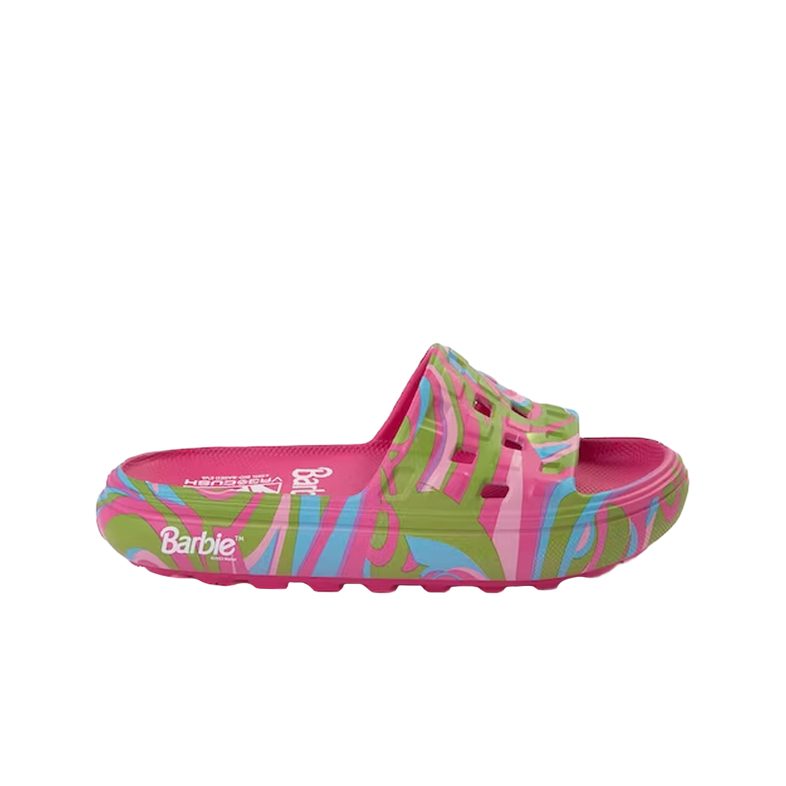 반스 x 바비 슬라이드온 VR3 쿠시 트리피 멀티(Vans x Barbie Slide-On VR3 Cush Trippy Multi)