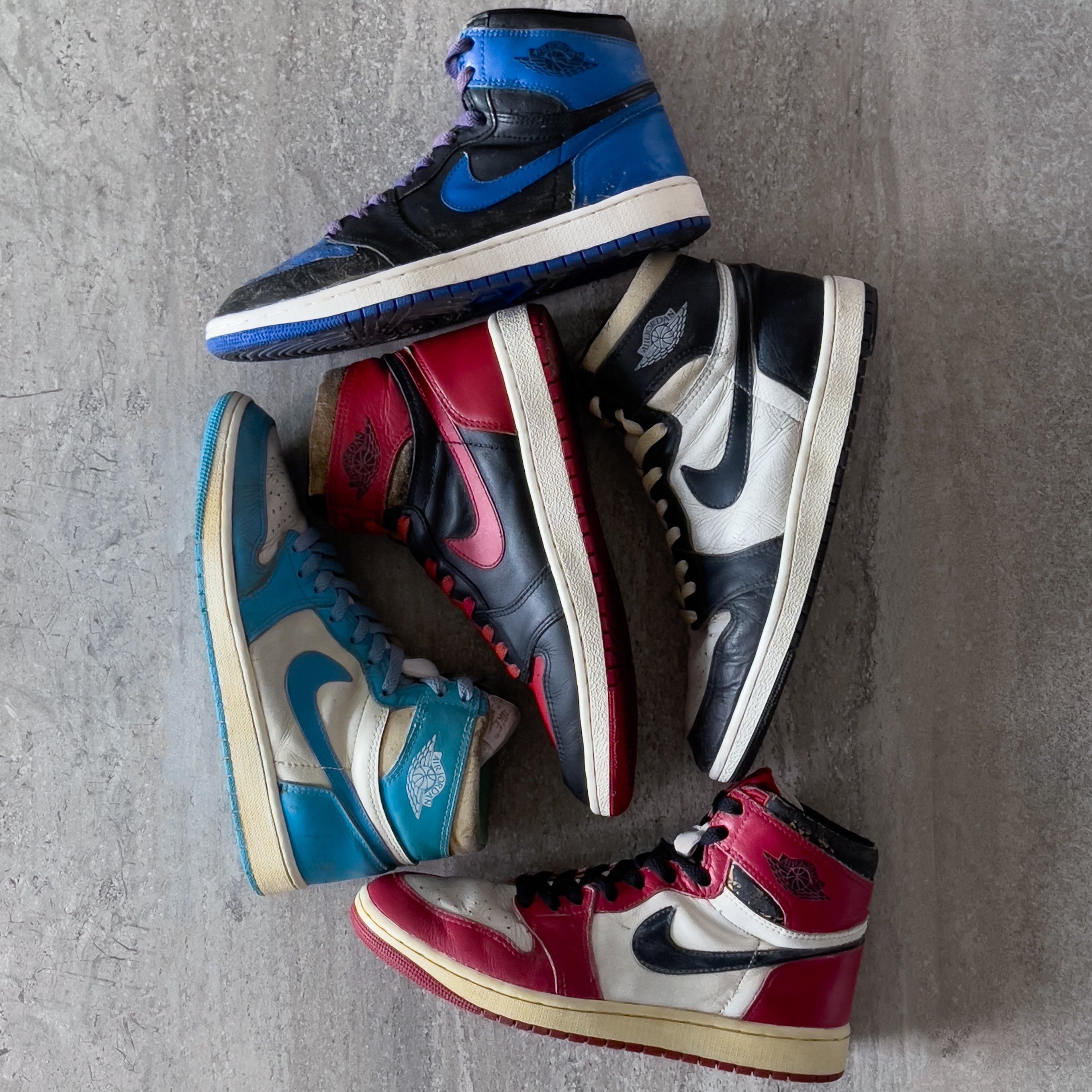 Jordan 1 OG Chicago 1985 착용 스타일