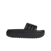 (W) Adidas Adilette Platform Slide Core Black