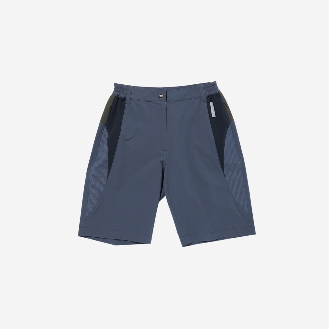 (W) Mischief Lightweight Bermuda Shorts Riverway Blue Mustard 상세 이미지 1