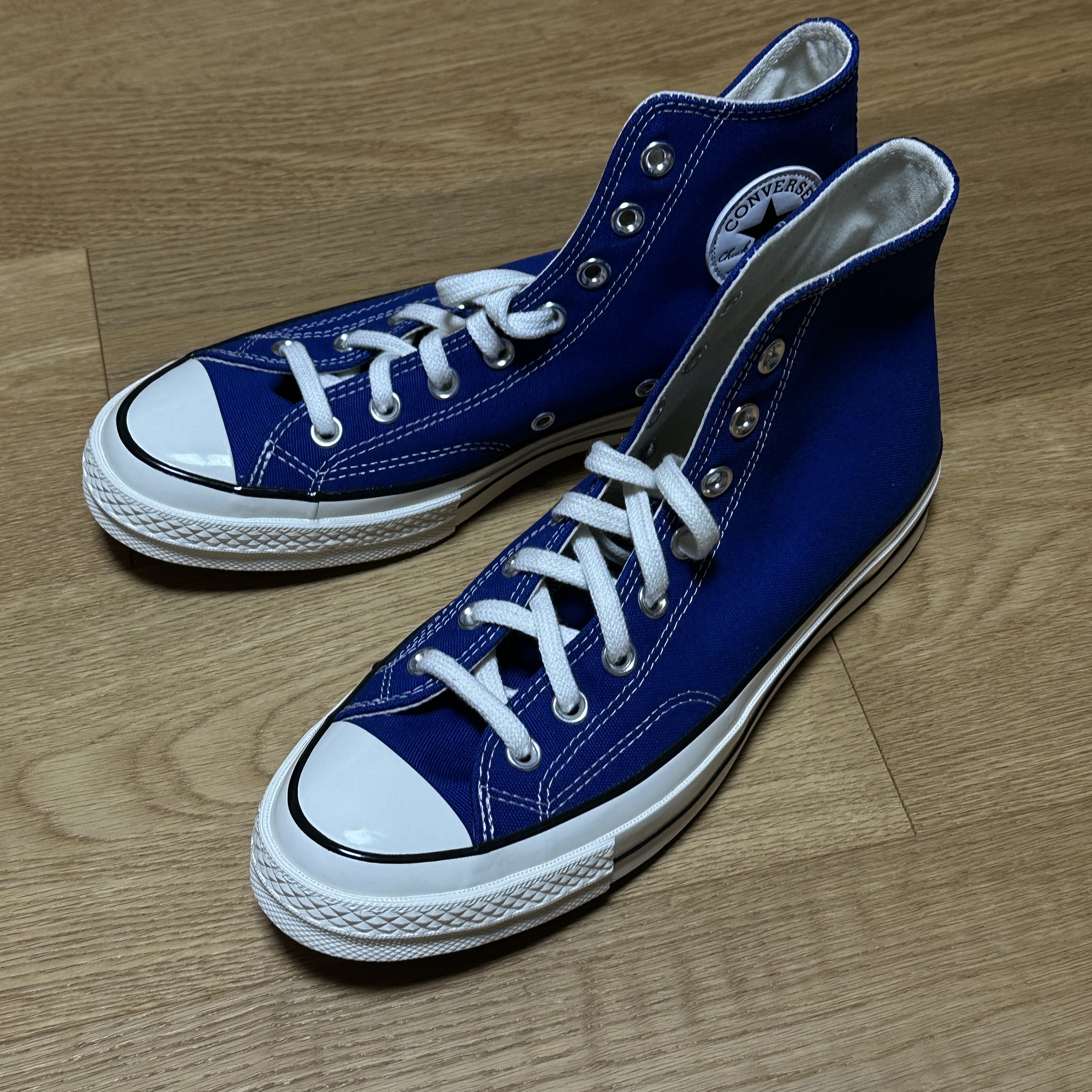 Converse Chuck 70 High Rush Blue 착용 스타일