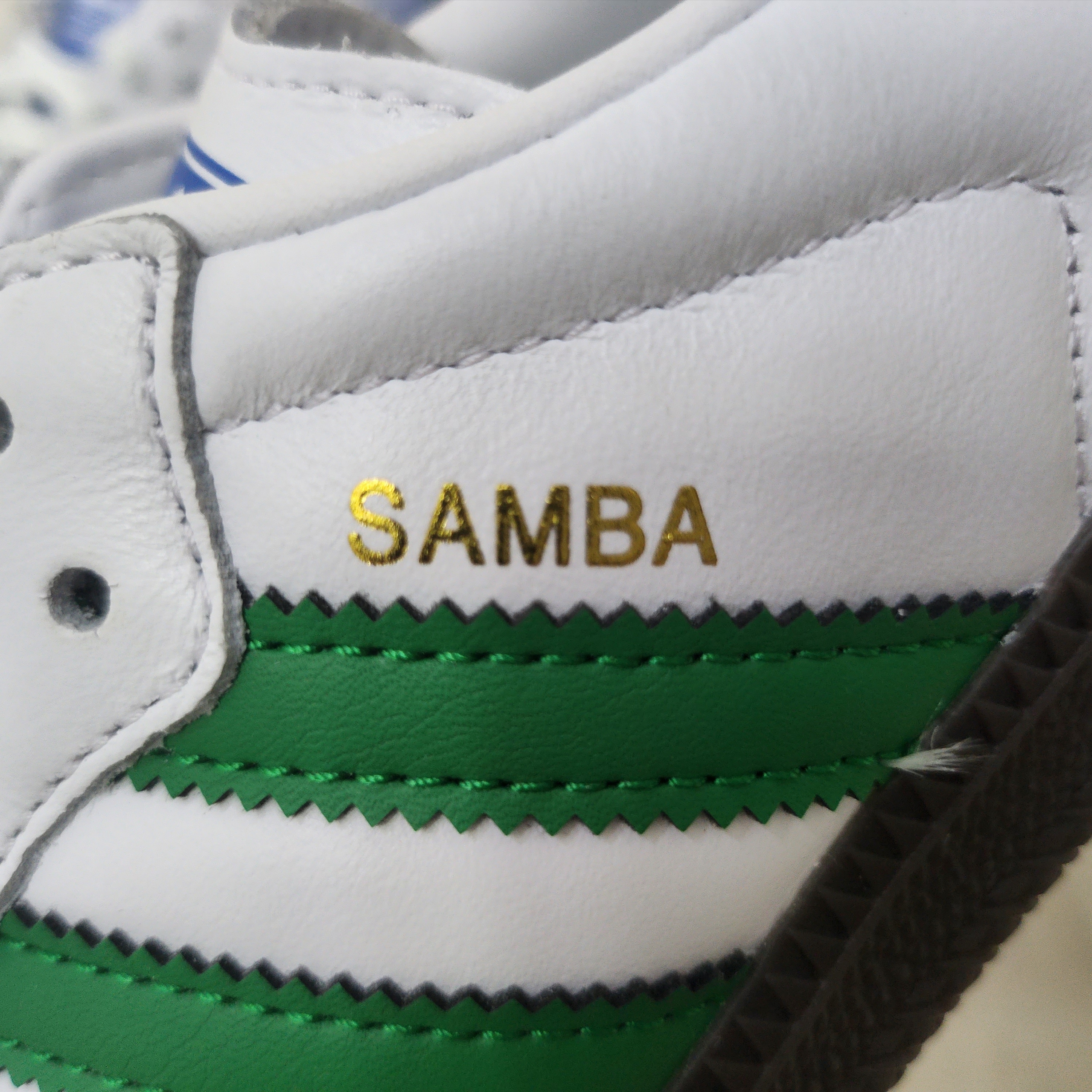 Adidas Samba OG White Green 착용 스타일 - 3