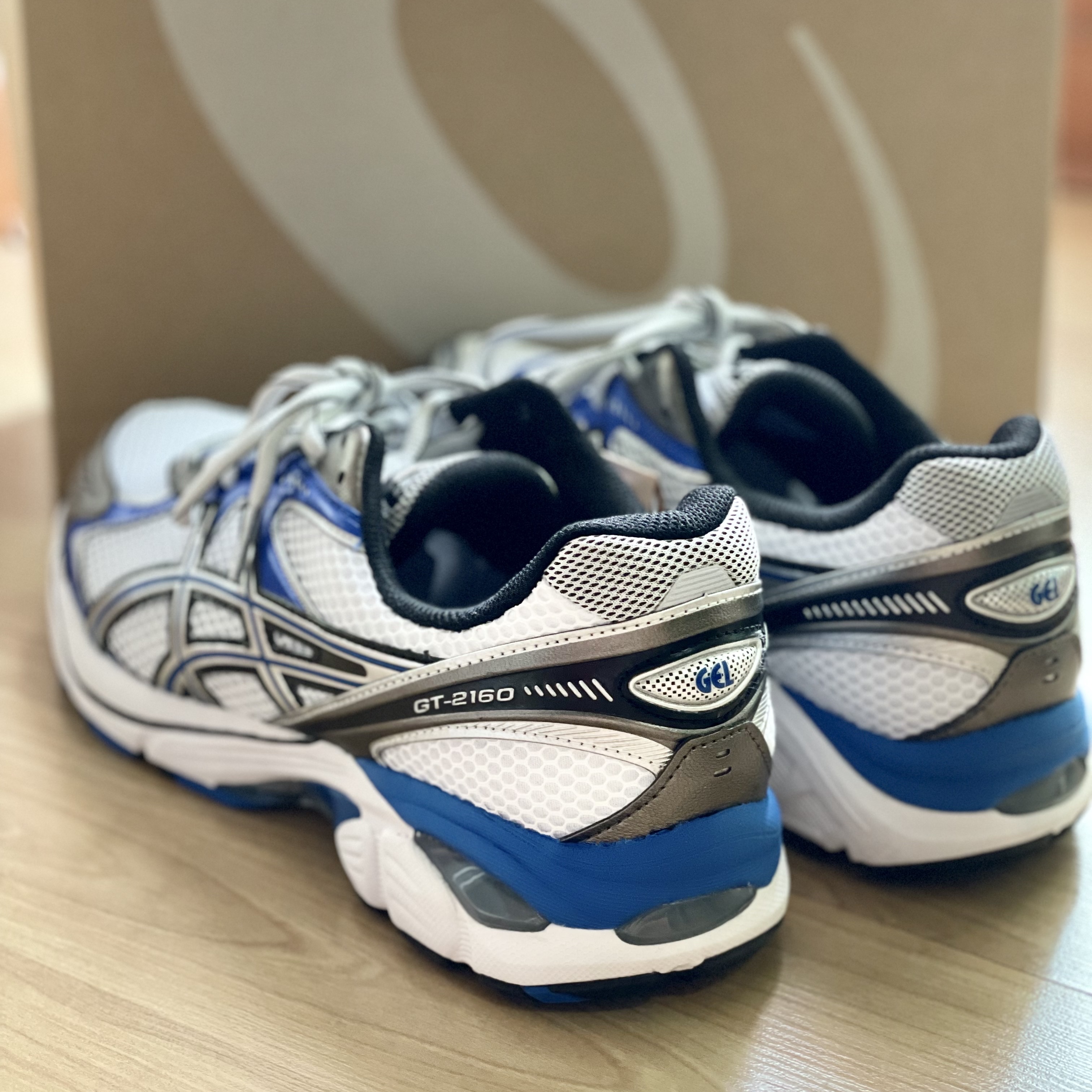 Asics GT-2160 White Illusion Blue 착용 스타일 - 2