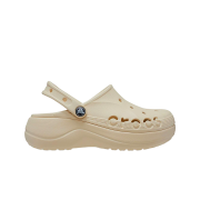 (W) Crocs Baya Platform Clog Winter White