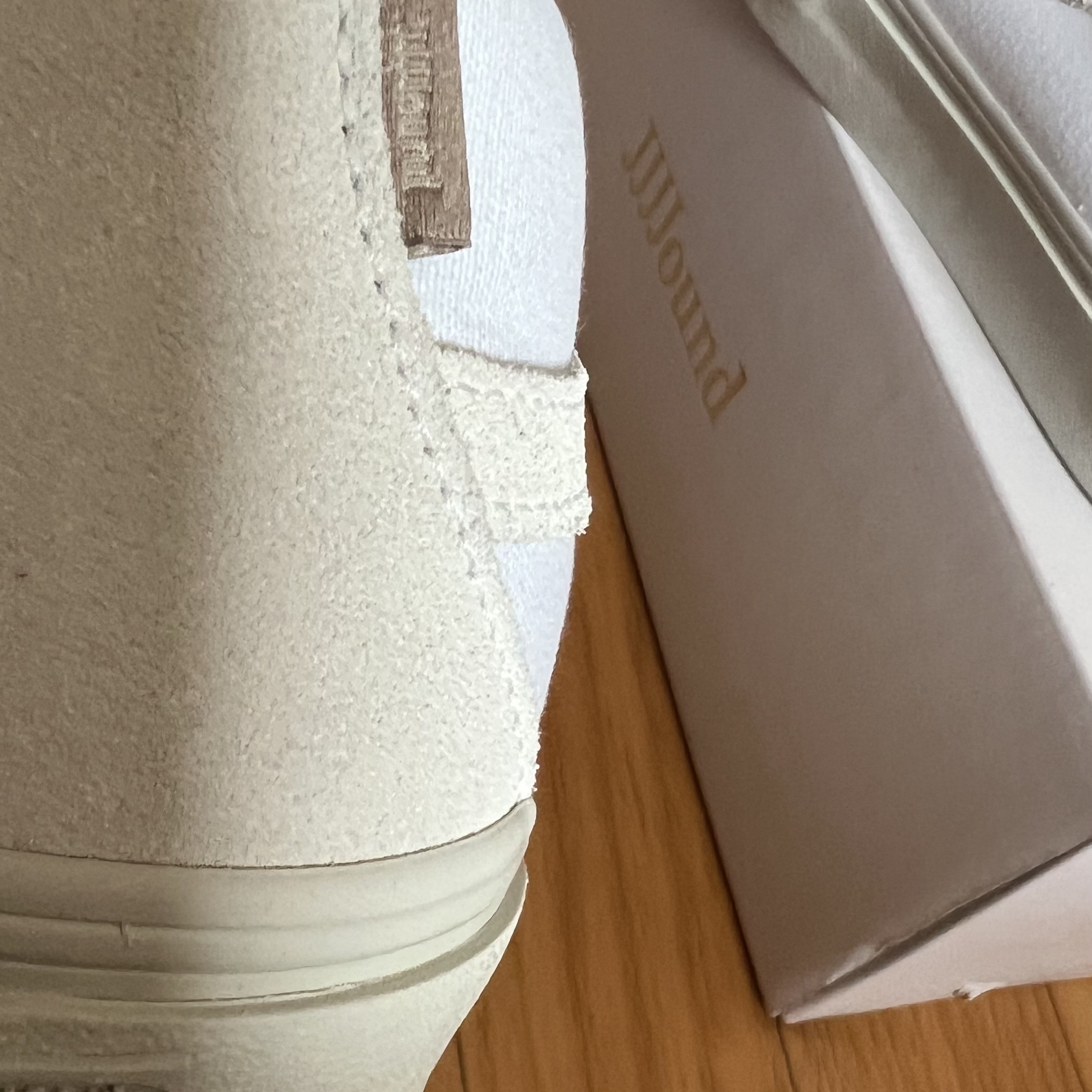 Vans Vault x JJJJound Sk8-Mid LX True White 착용 스타일 - 4
