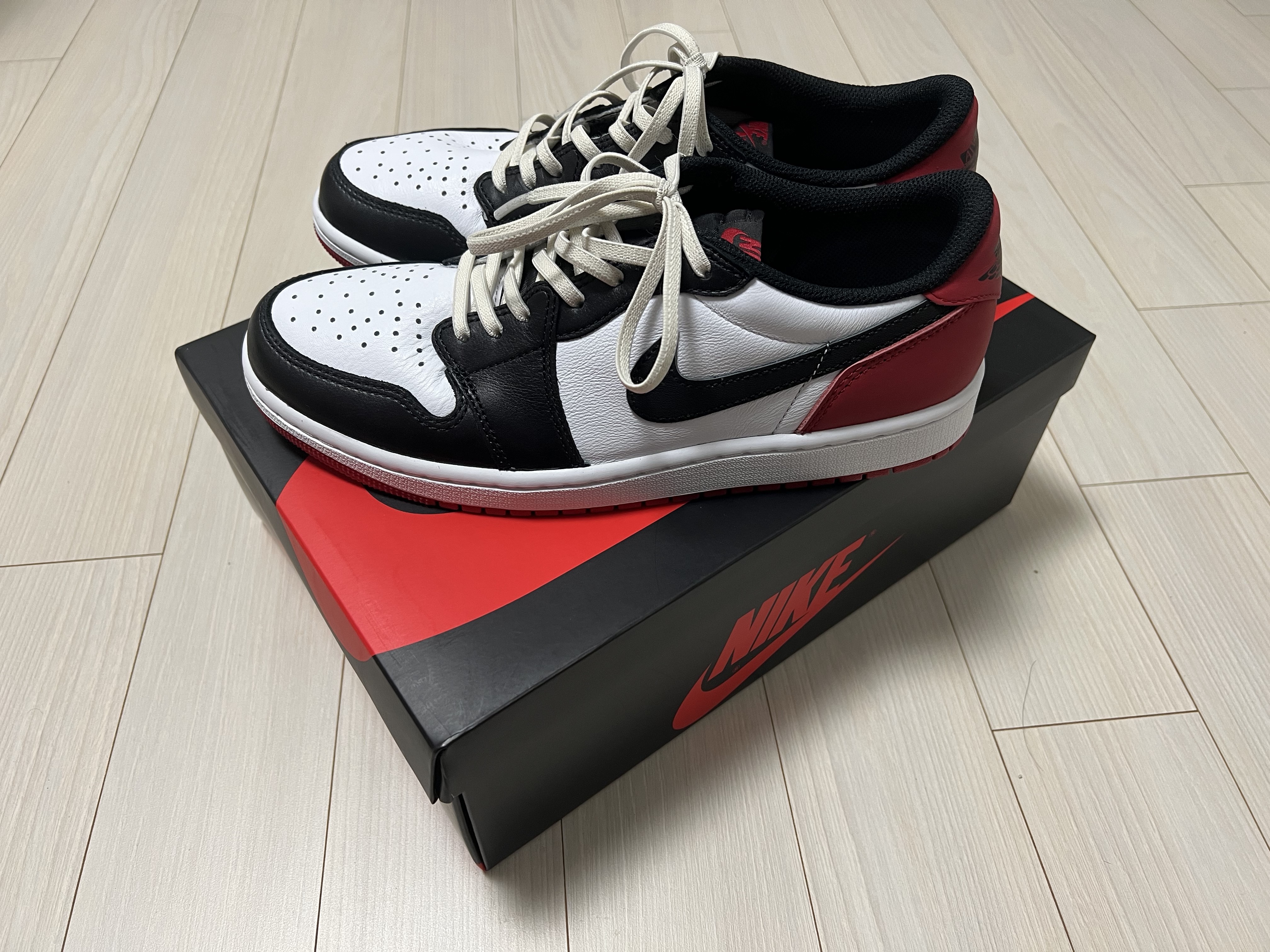Jordan 1 Retro Low OG Black Toe 착용 스타일