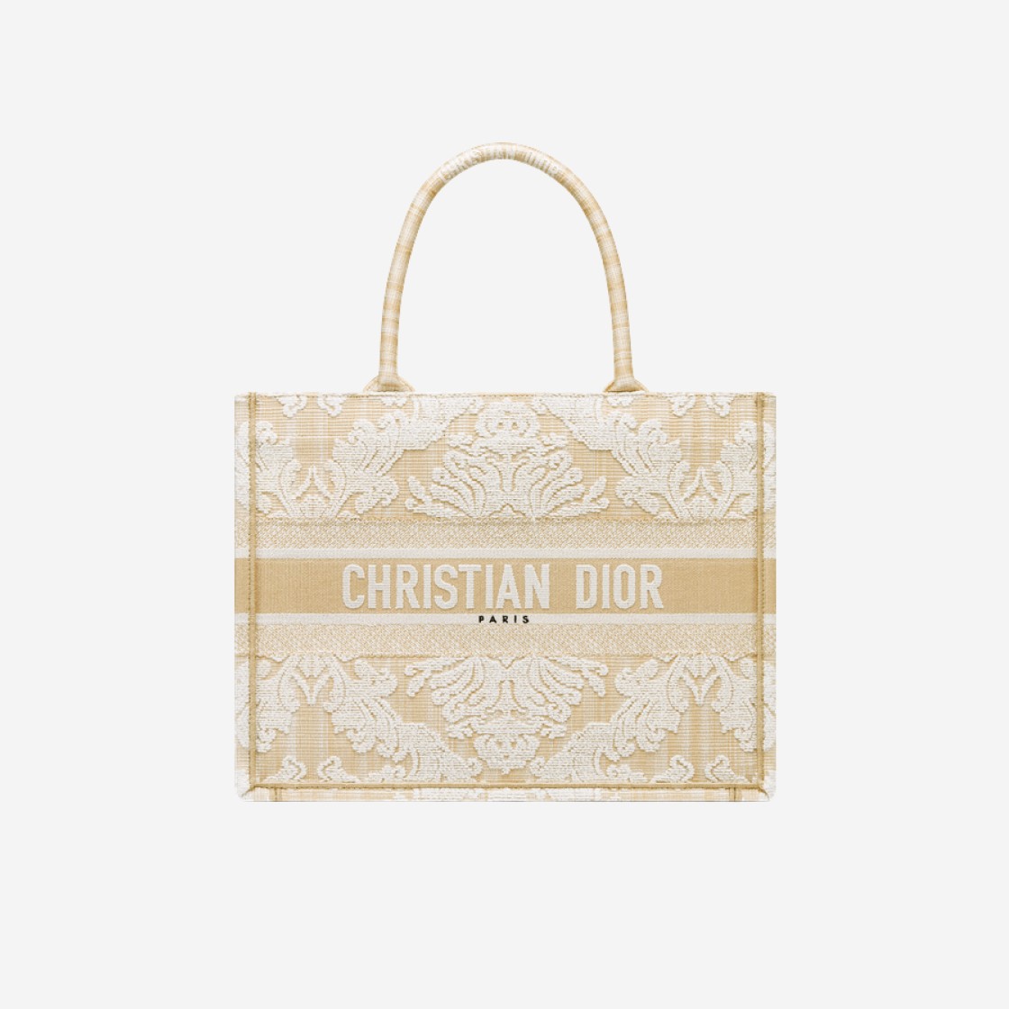 Dior Medium Dior Book Tote Beige Arabesque Embroidery 상세 이미지 1