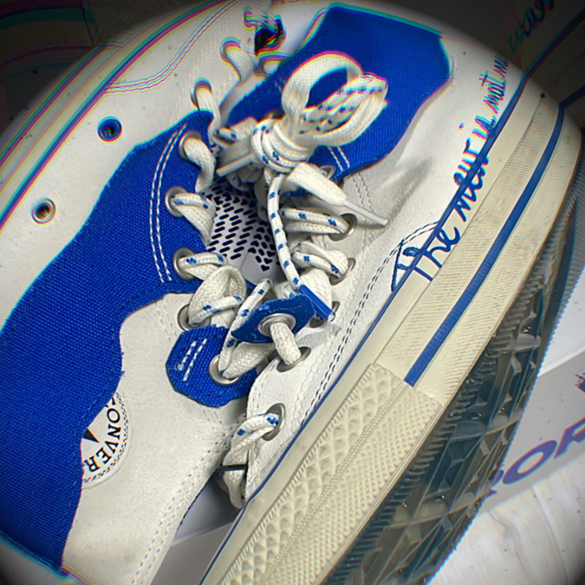 Converse x Ader Error Chuck 70 High White 착용 스타일 - 1