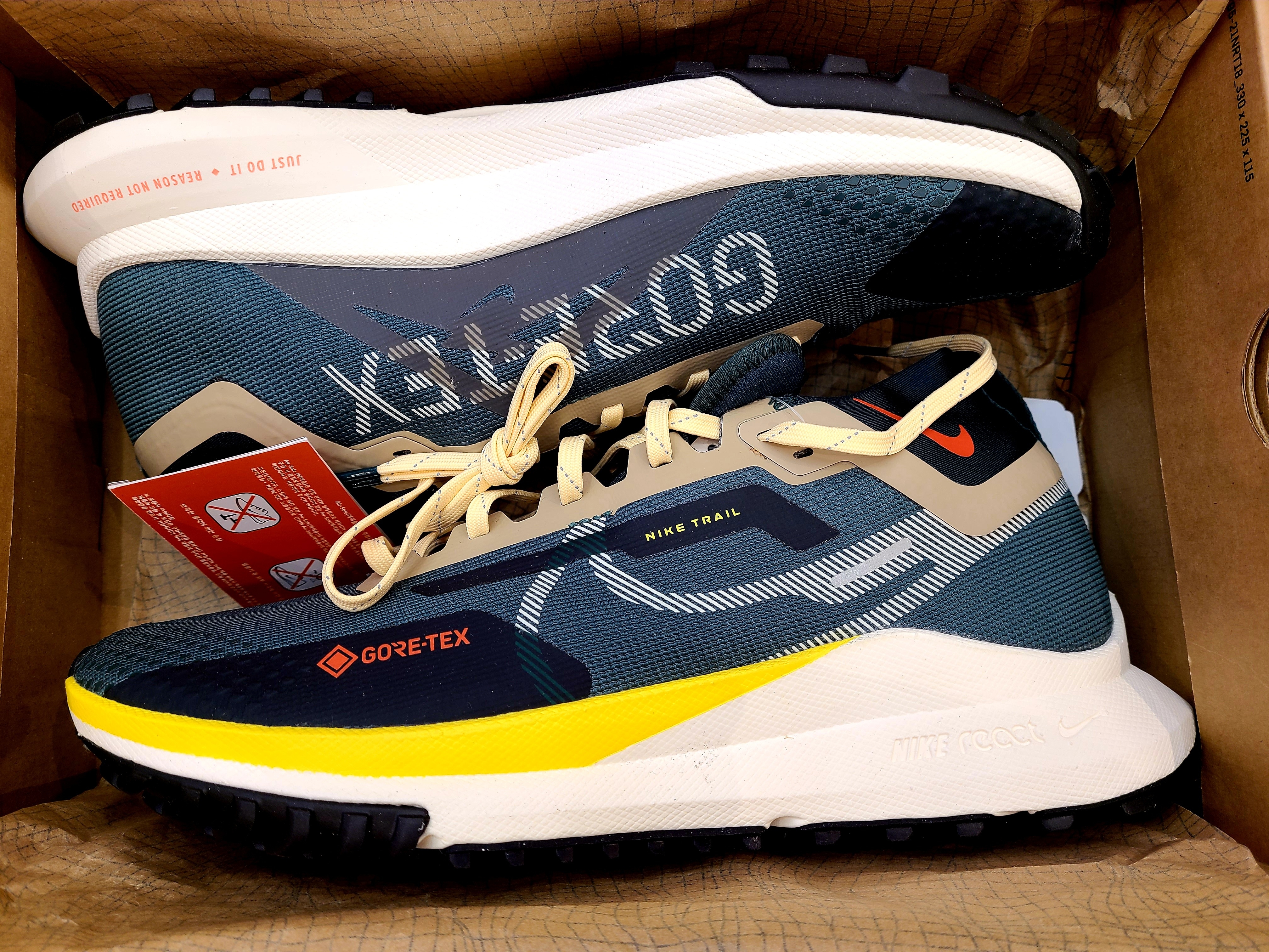 Nike React Pegasus Trail 4 Gore-tex Noble Green 착용 스타일