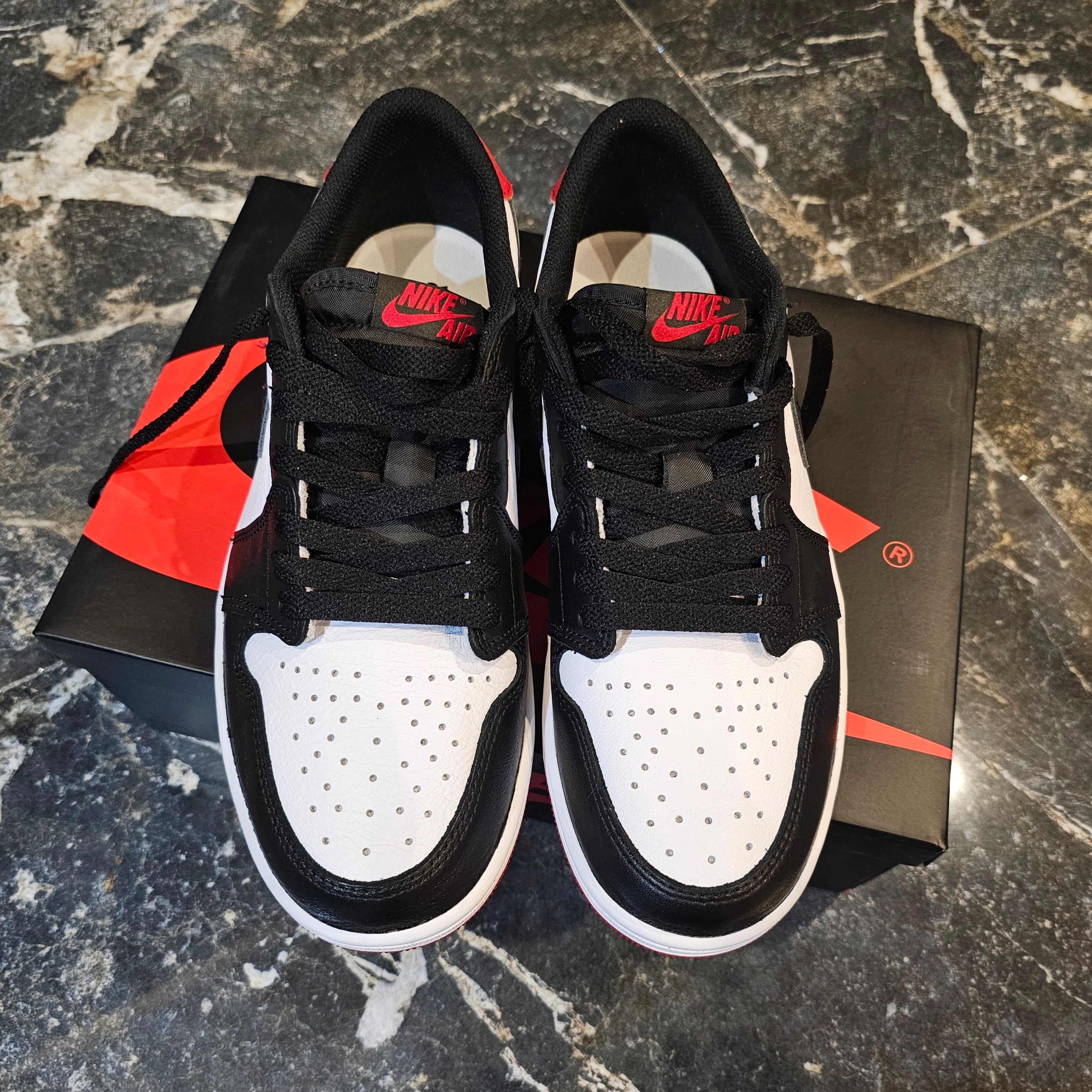 Jordan 1 Retro Low OG Black Toe 착용 스타일
