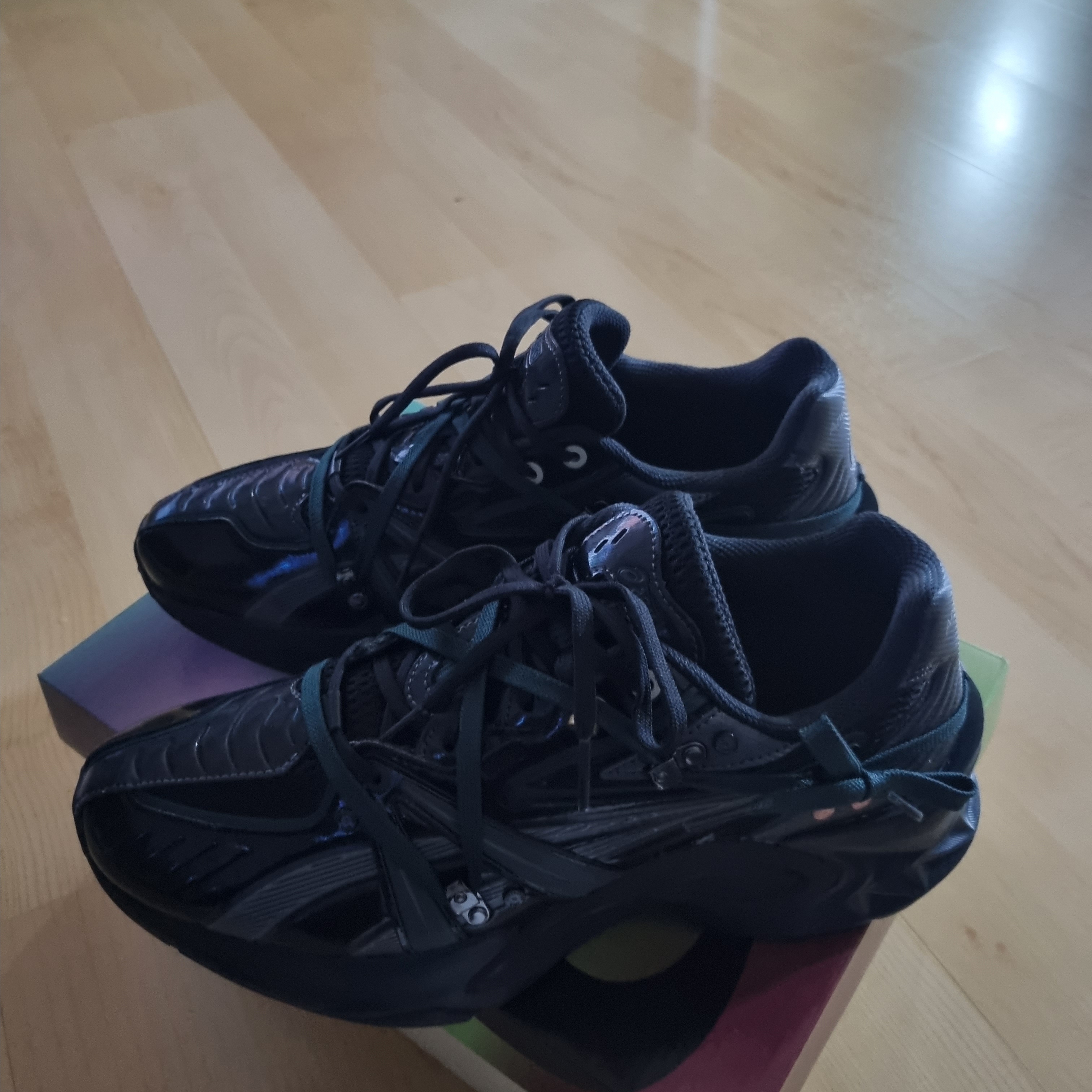 Asics x Andersson Bell HN2-S Protoblast Black 착용 스타일 - 1
