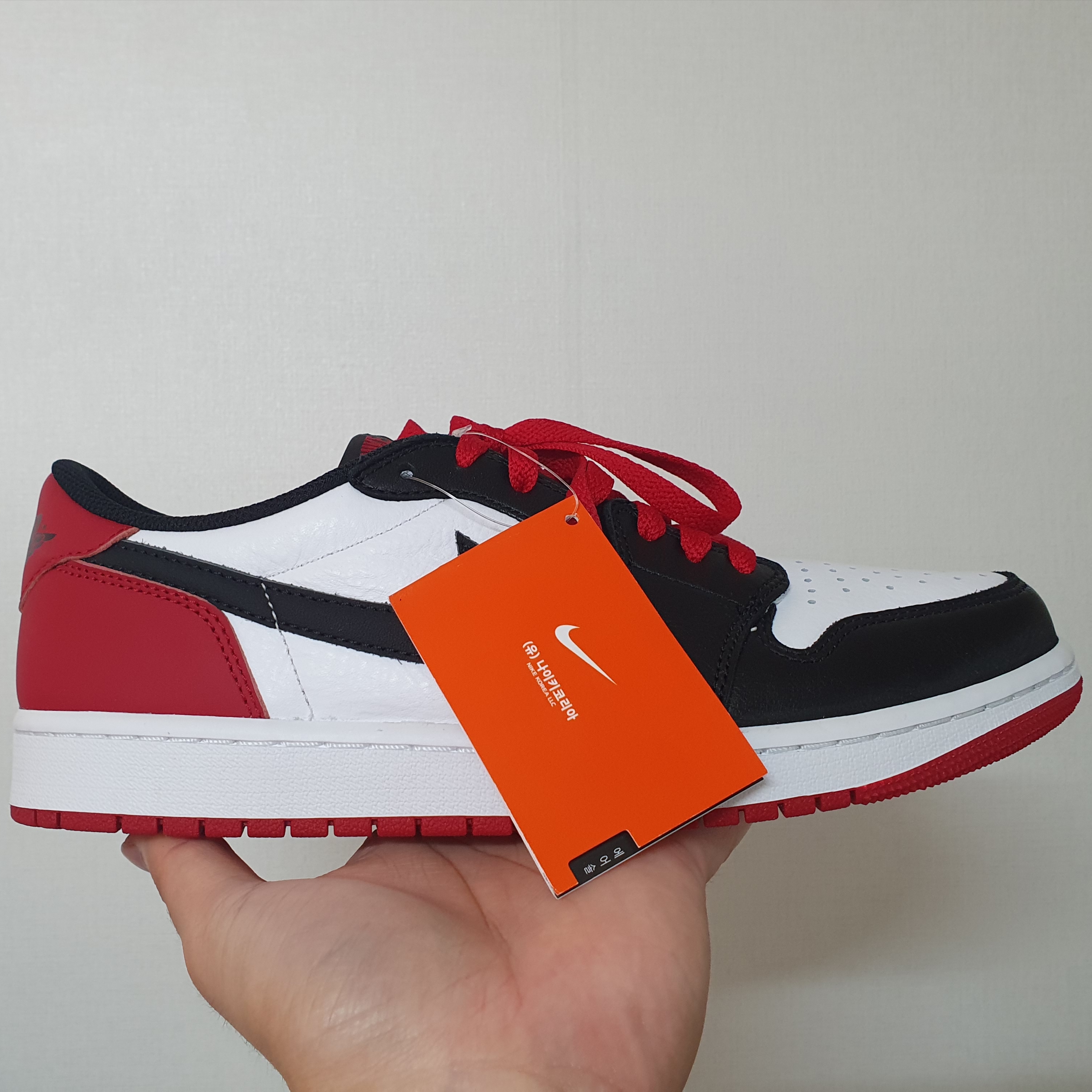 Jordan 1 Retro Low OG Black Toe 착용 스타일