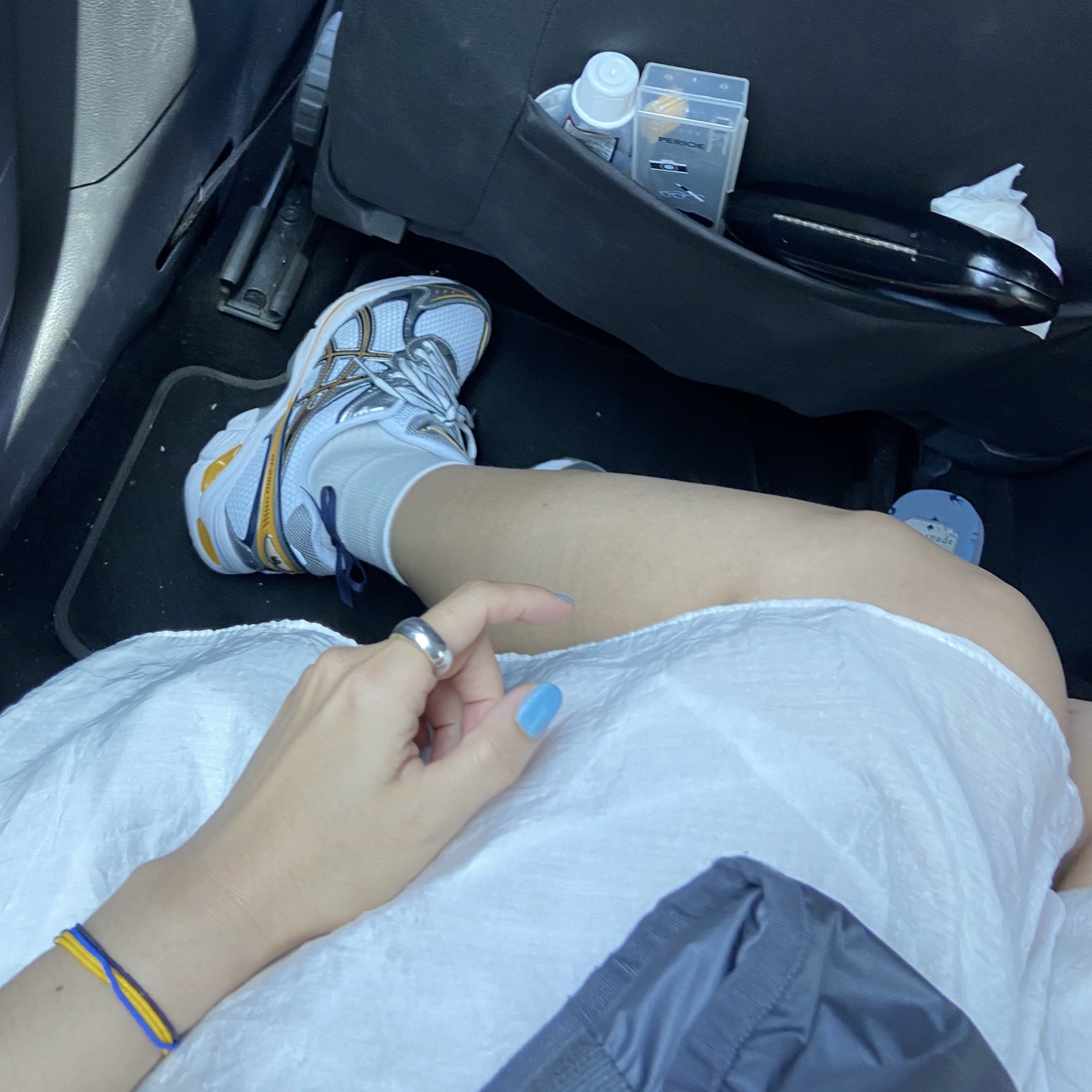 Asics GT-2160 White Pure Silver 착용 스타일 - 3